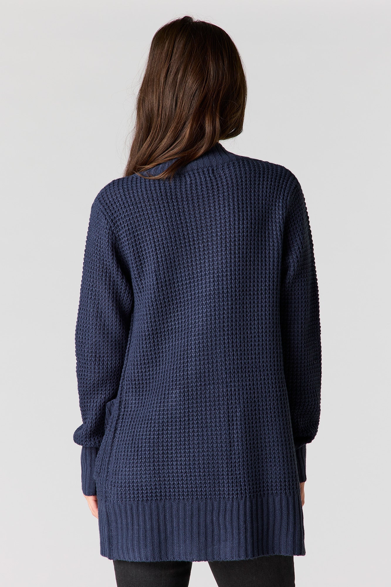 Waffle Knit Cardigan