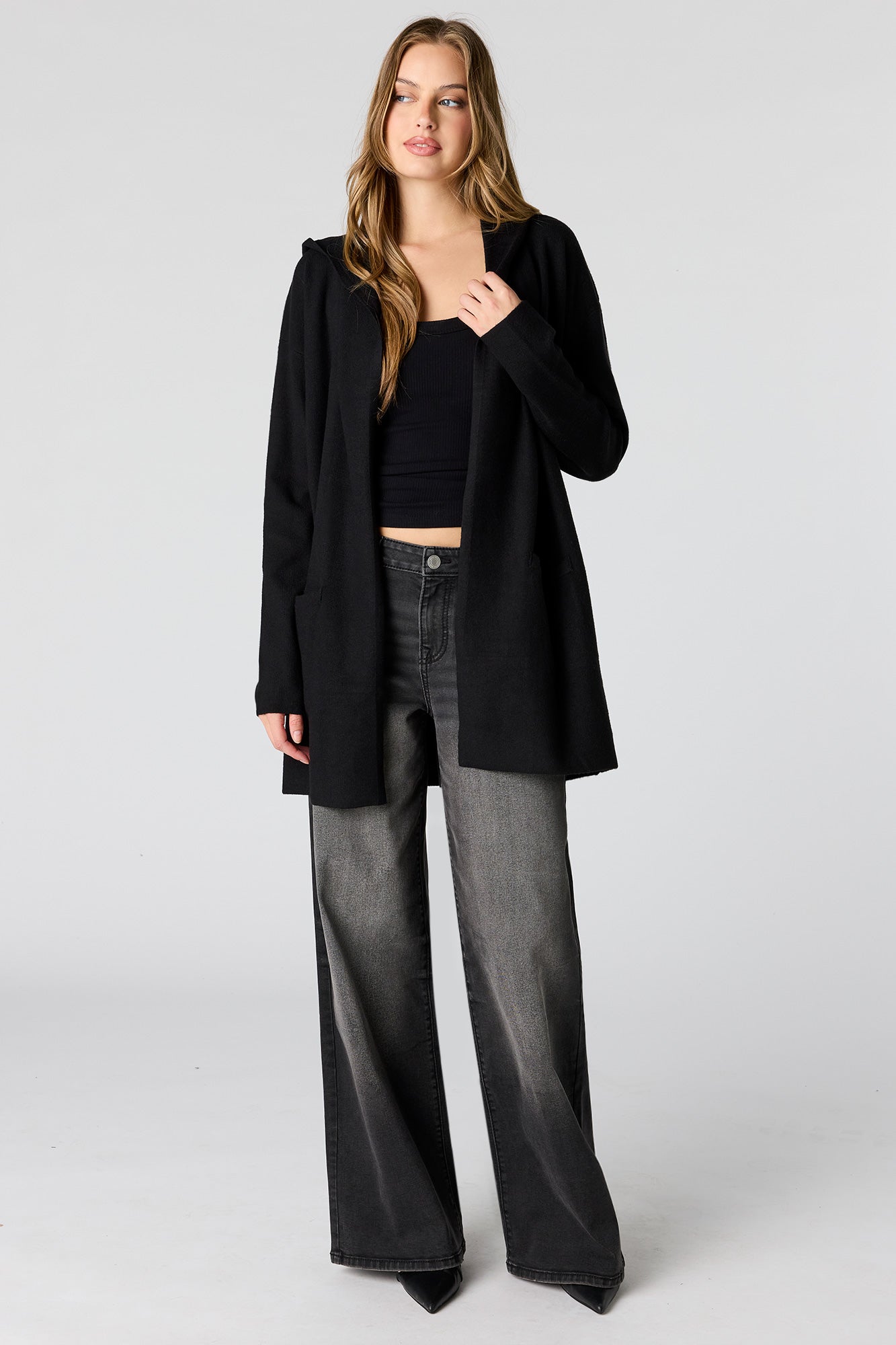 Hooded Cardigan