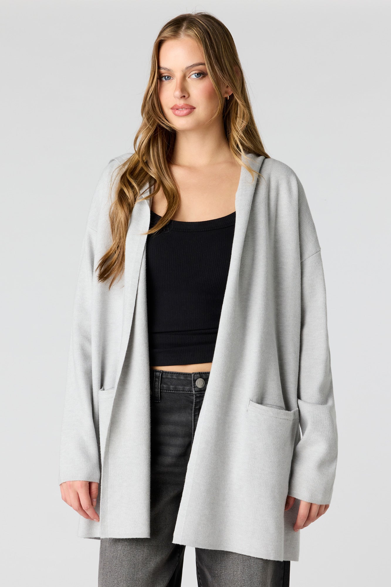 Hooded Cardigan