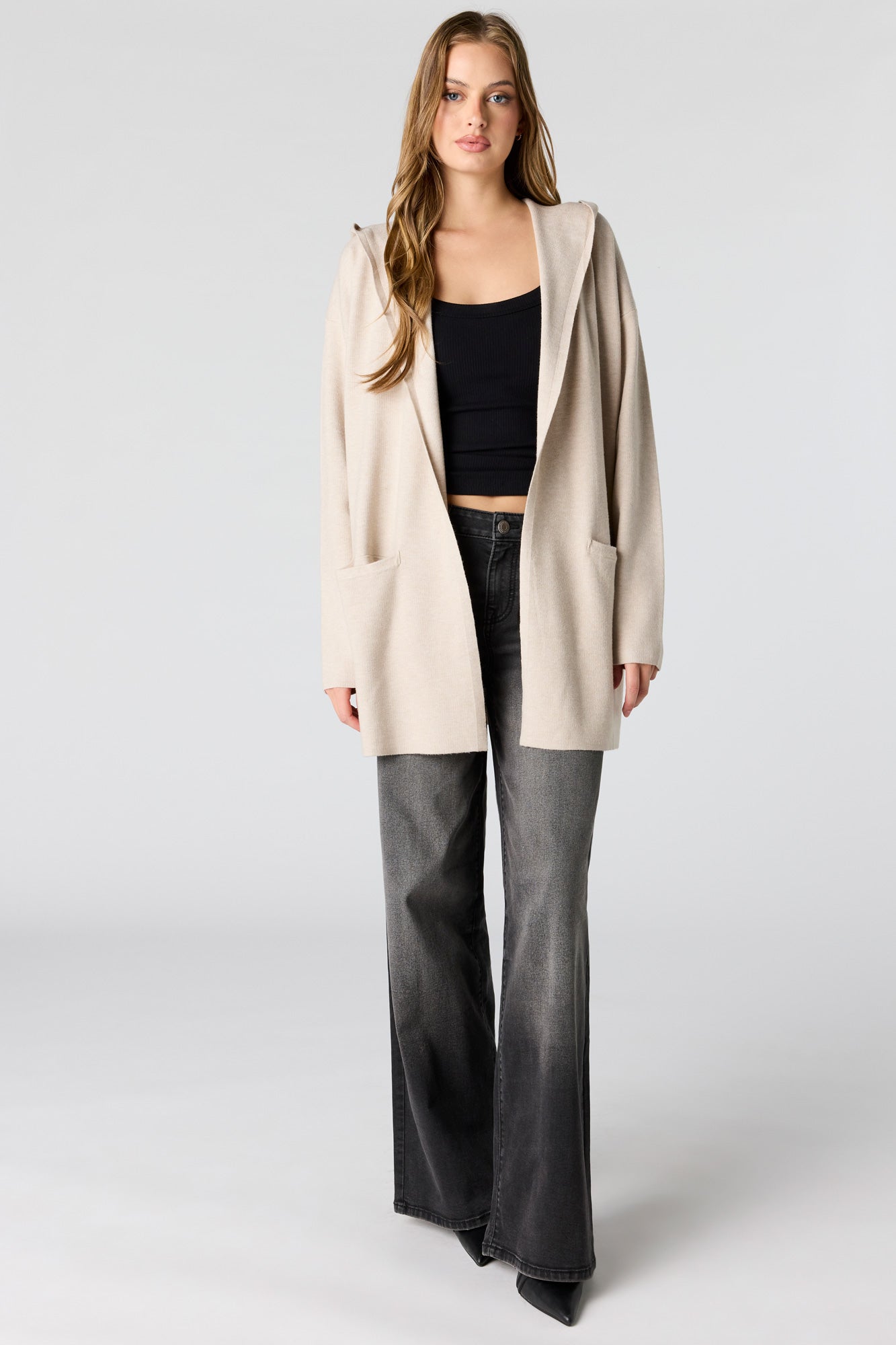 Hooded Cardigan