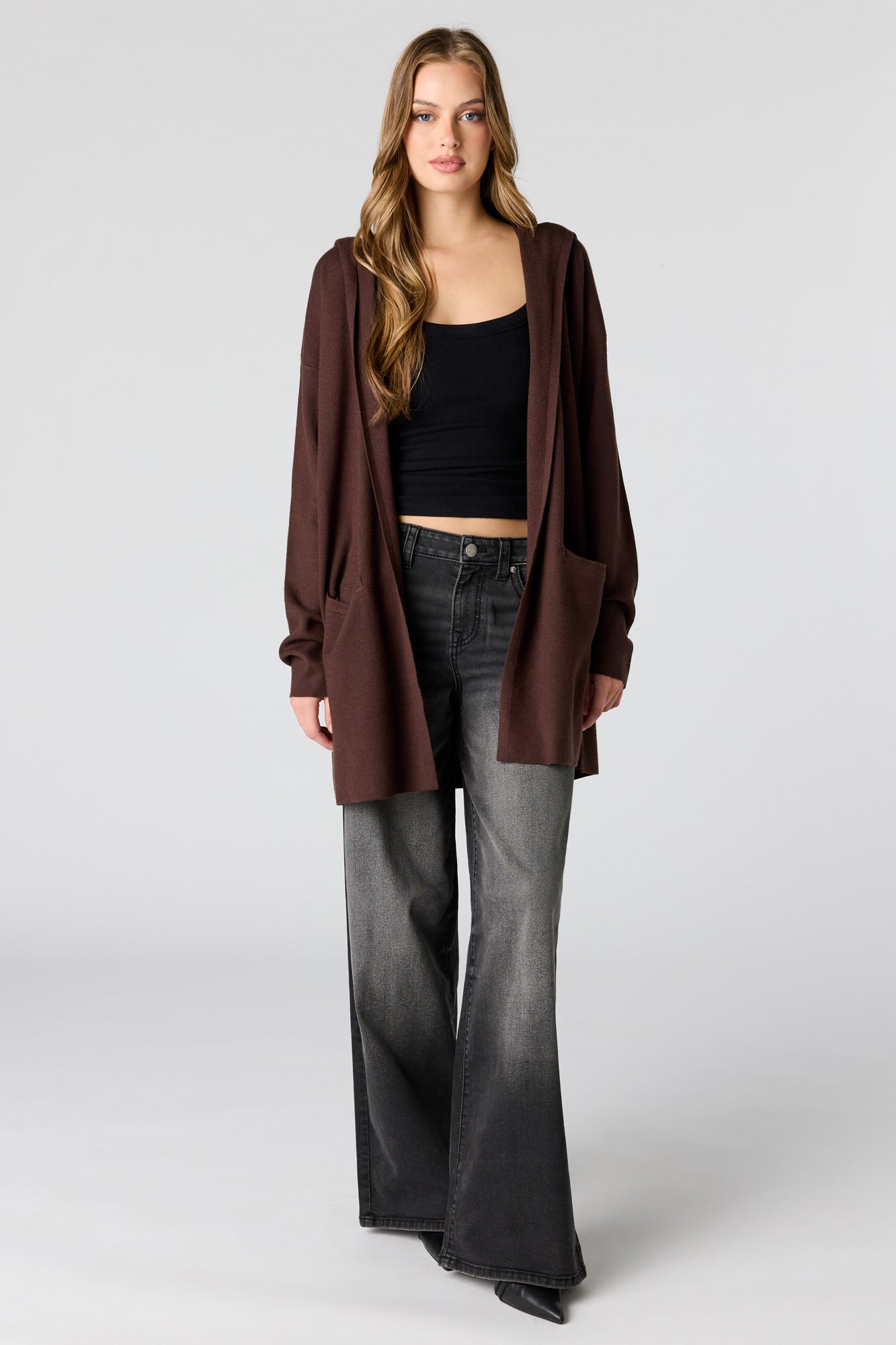 Hooded Cardigan