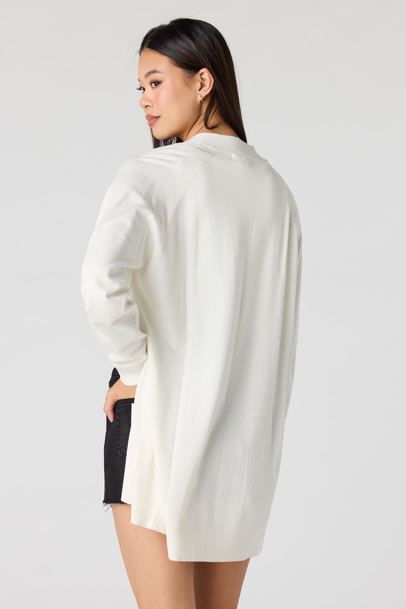 Open Front Cardigan