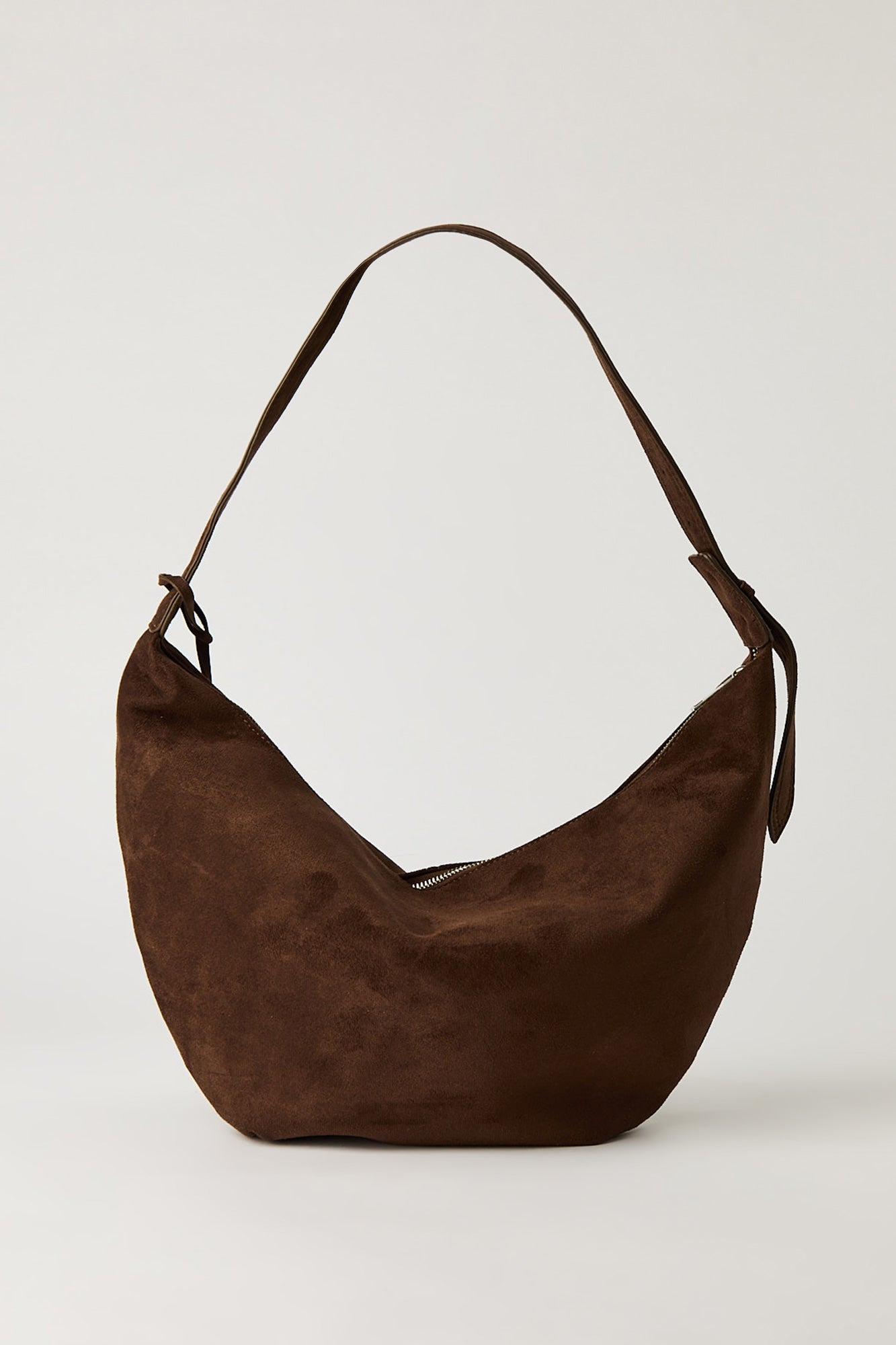 Faux Suede Studded Purse