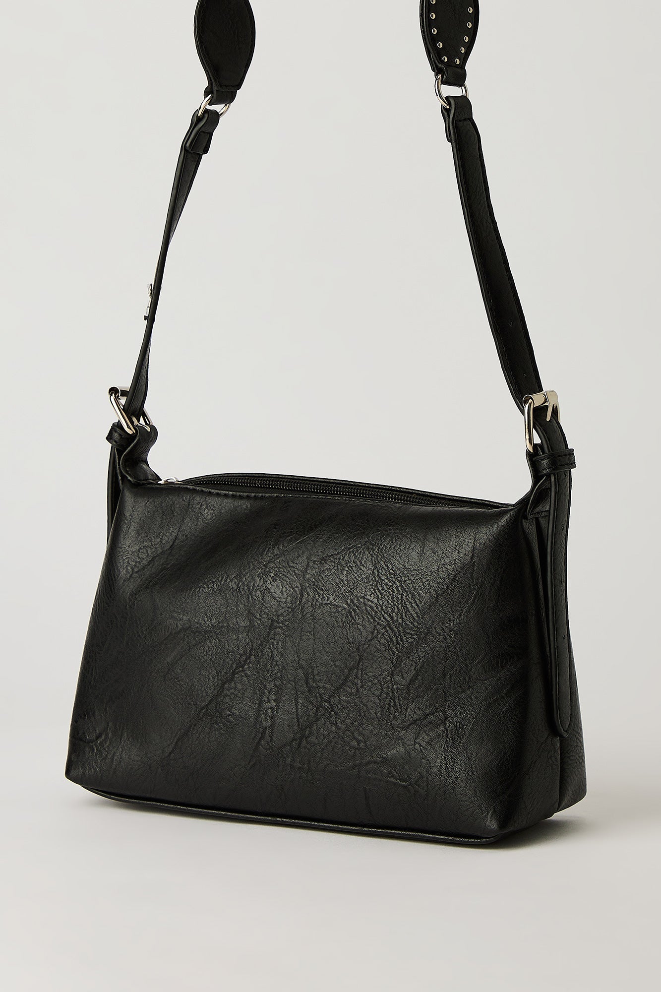 Faux Leather Hand Bag