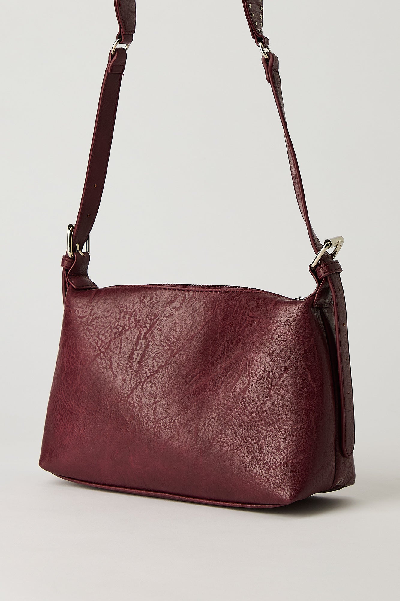 Faux Leather Hand Bag