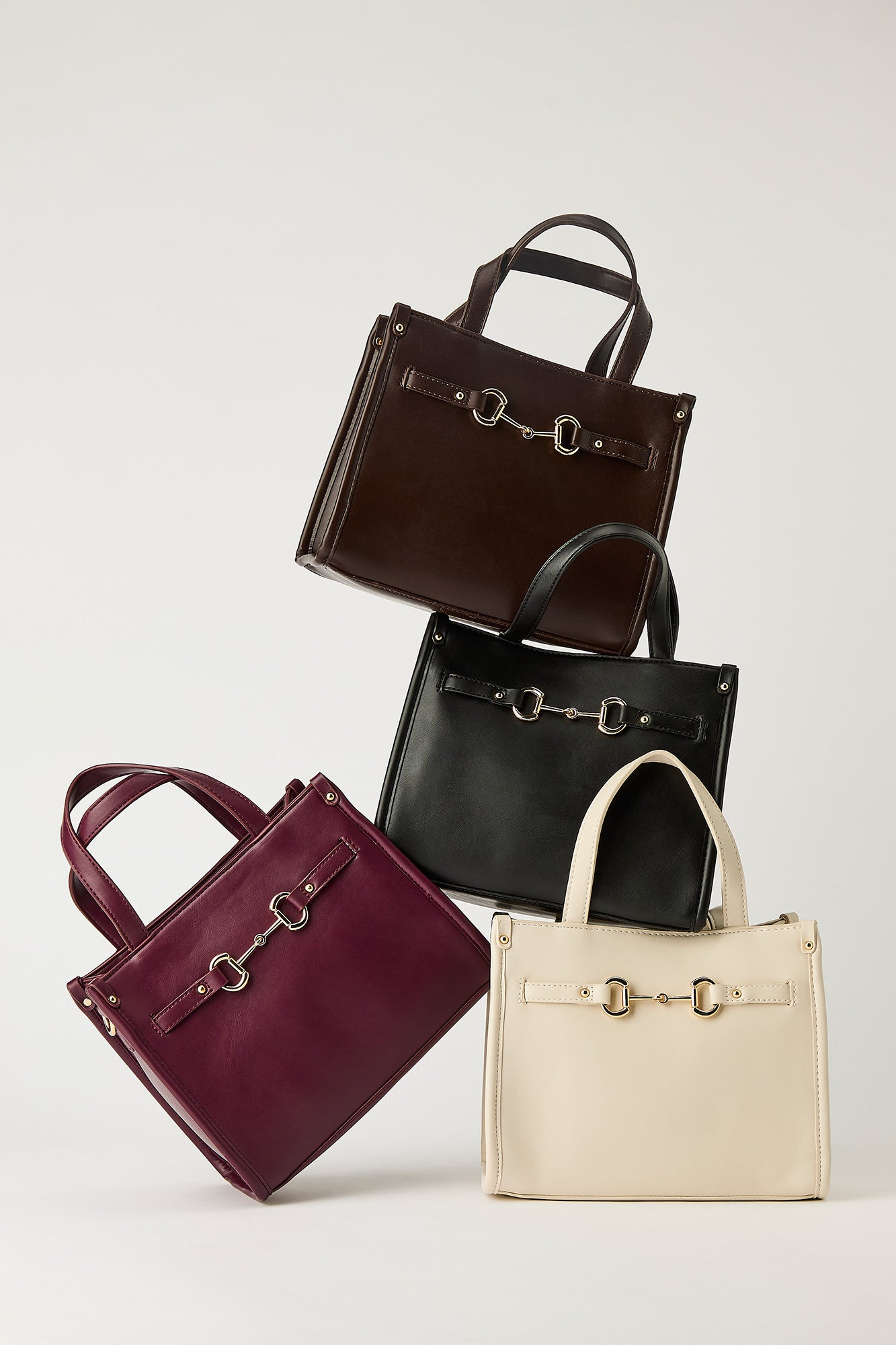 Faux Leather Mini Hand Bag