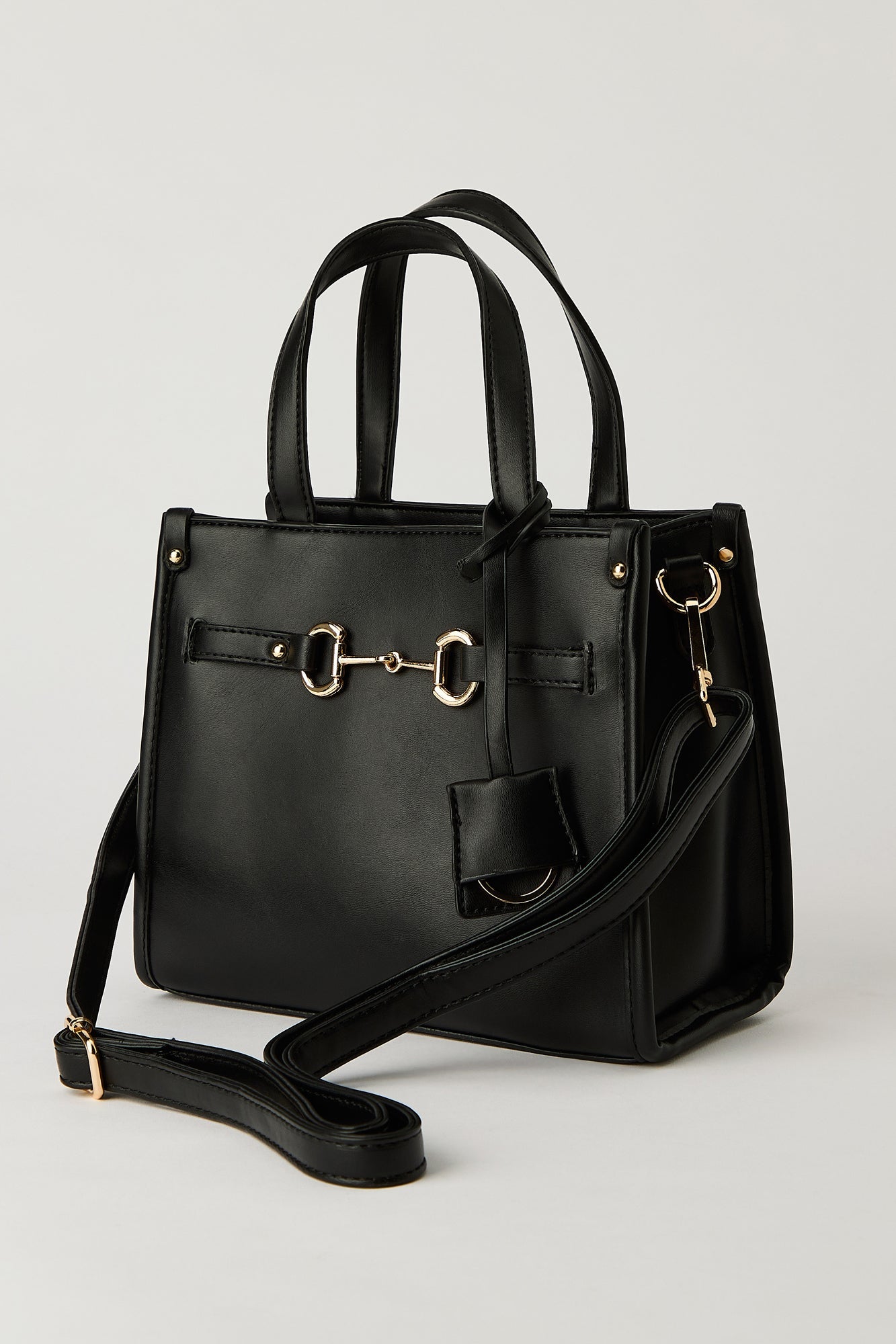 Faux Leather Mini Hand Bag