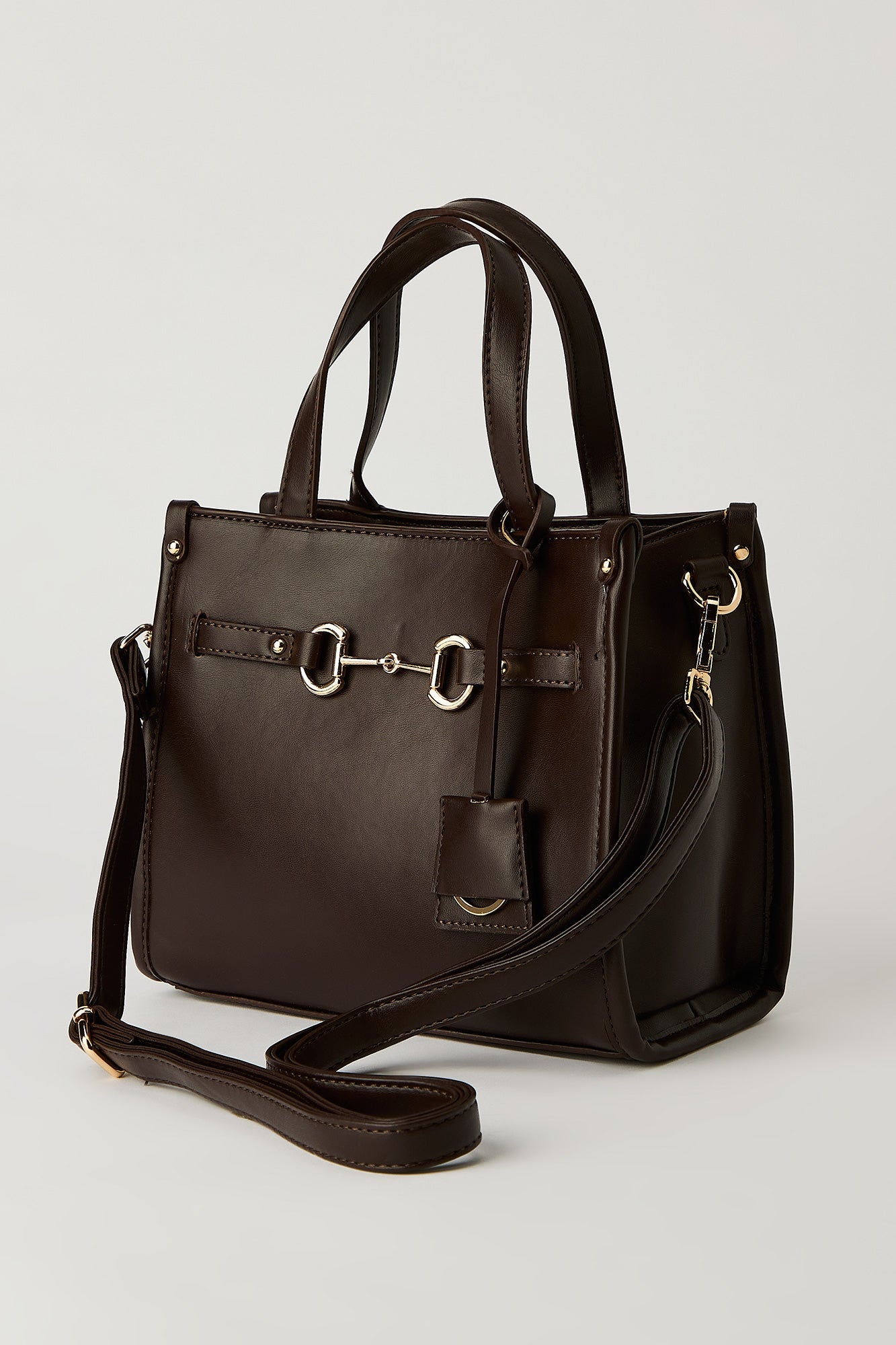 Faux Leather Mini Hand Bag
