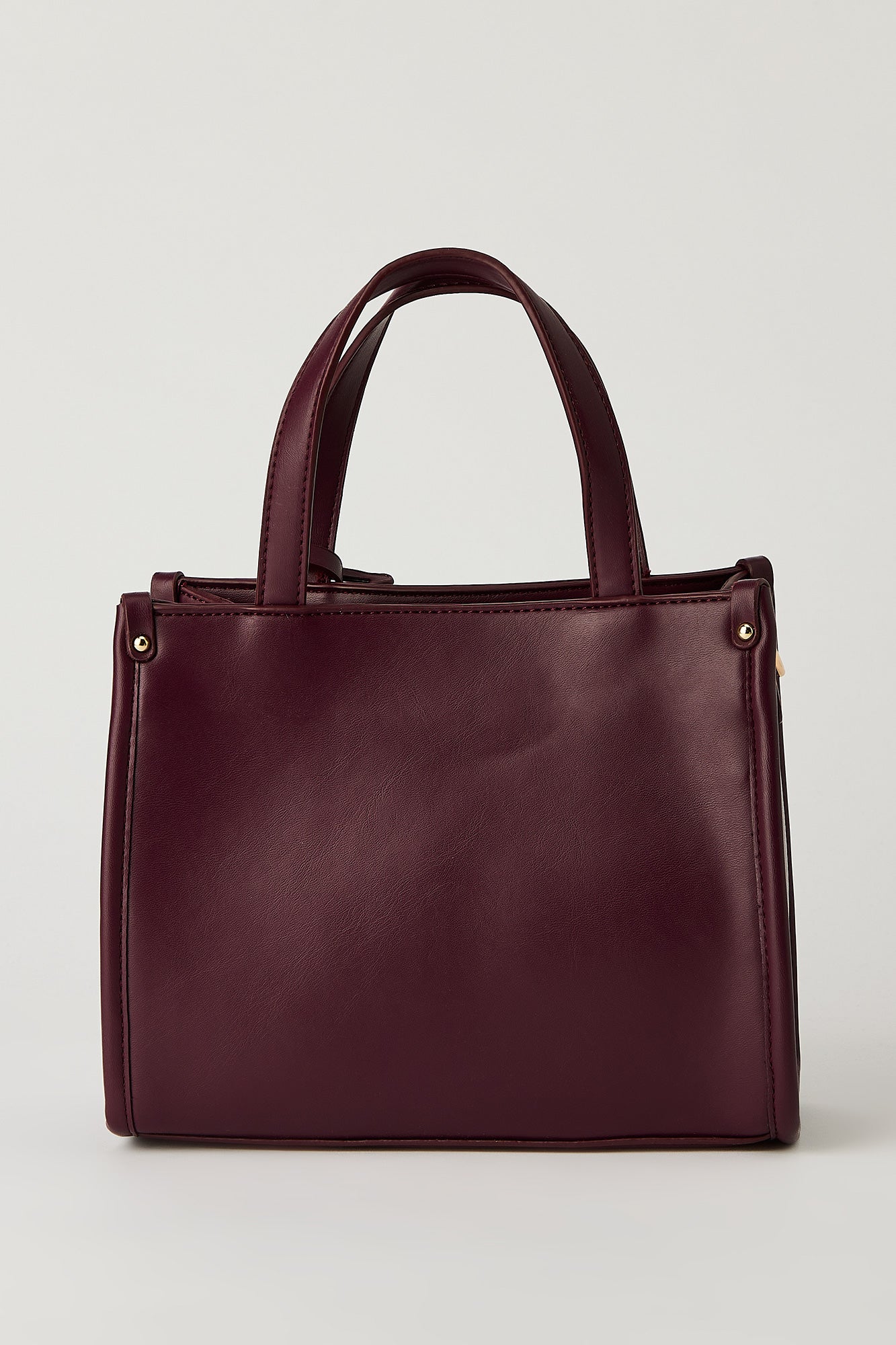 Faux Leather Mini Hand Bag