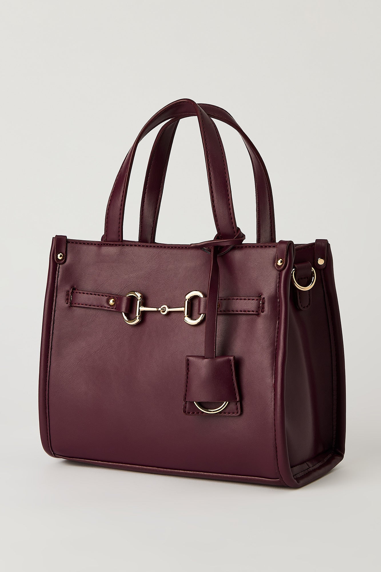 Faux Leather Mini Hand Bag
