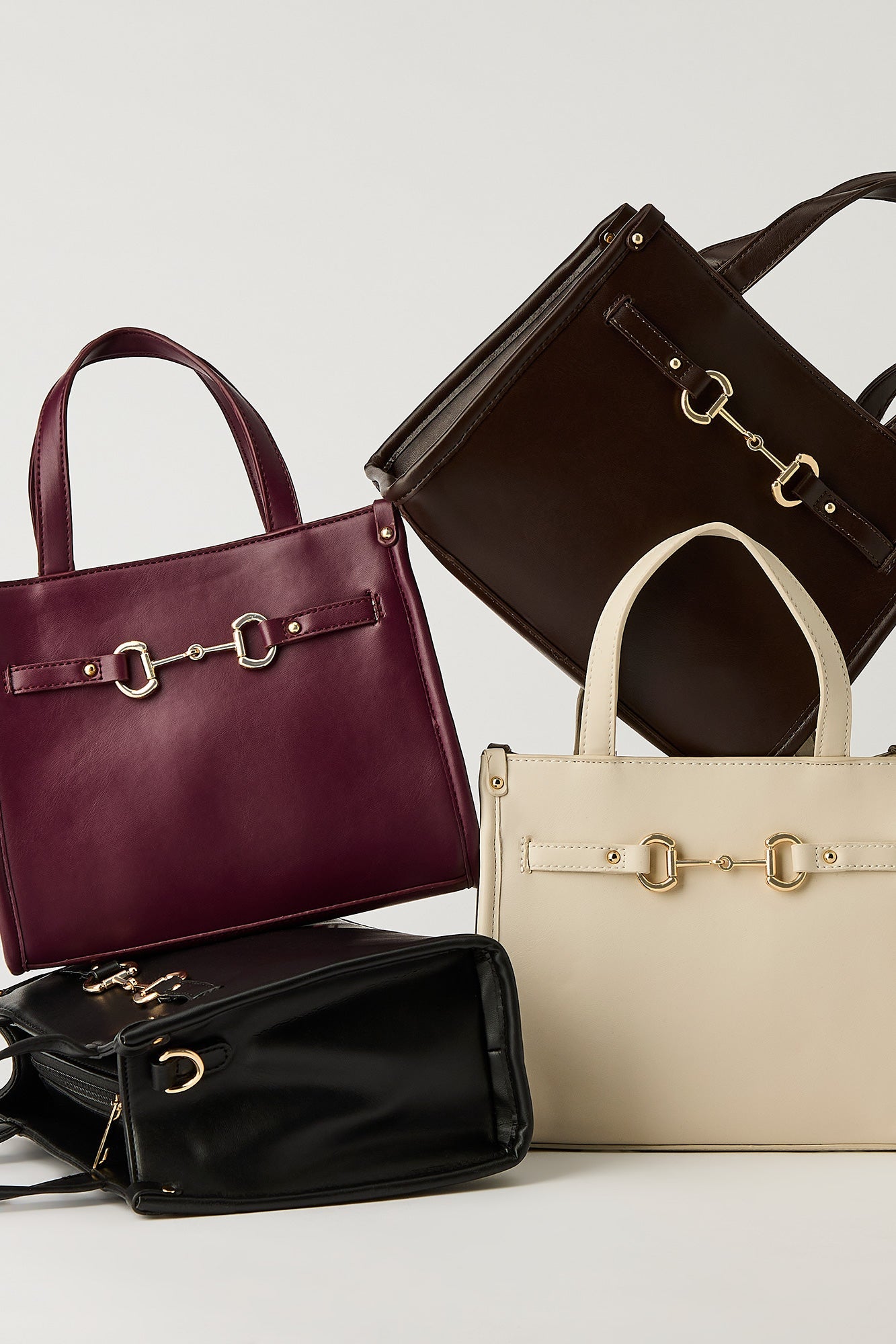 Faux Leather Mini Hand Bag