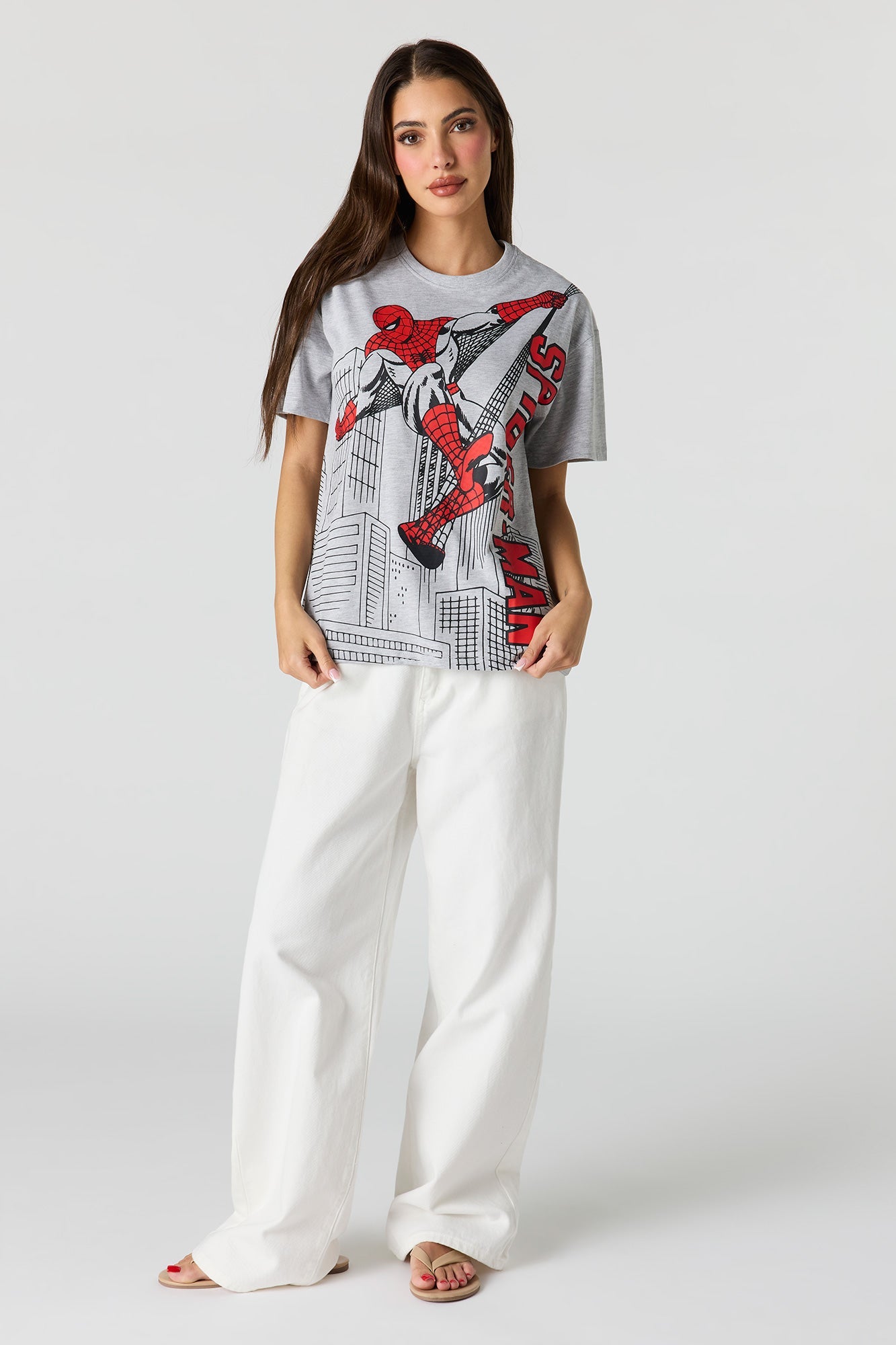 Spider-Man Graphic Boyfriend T-Shirt