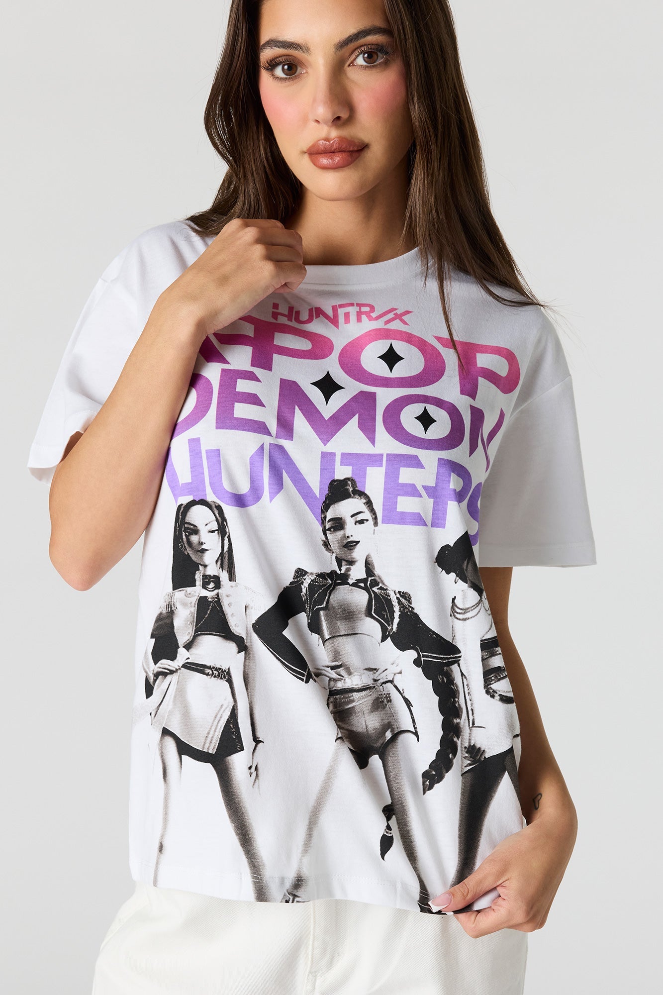 KPop Demon Hunters Graphic Boyfriend T-Shirt