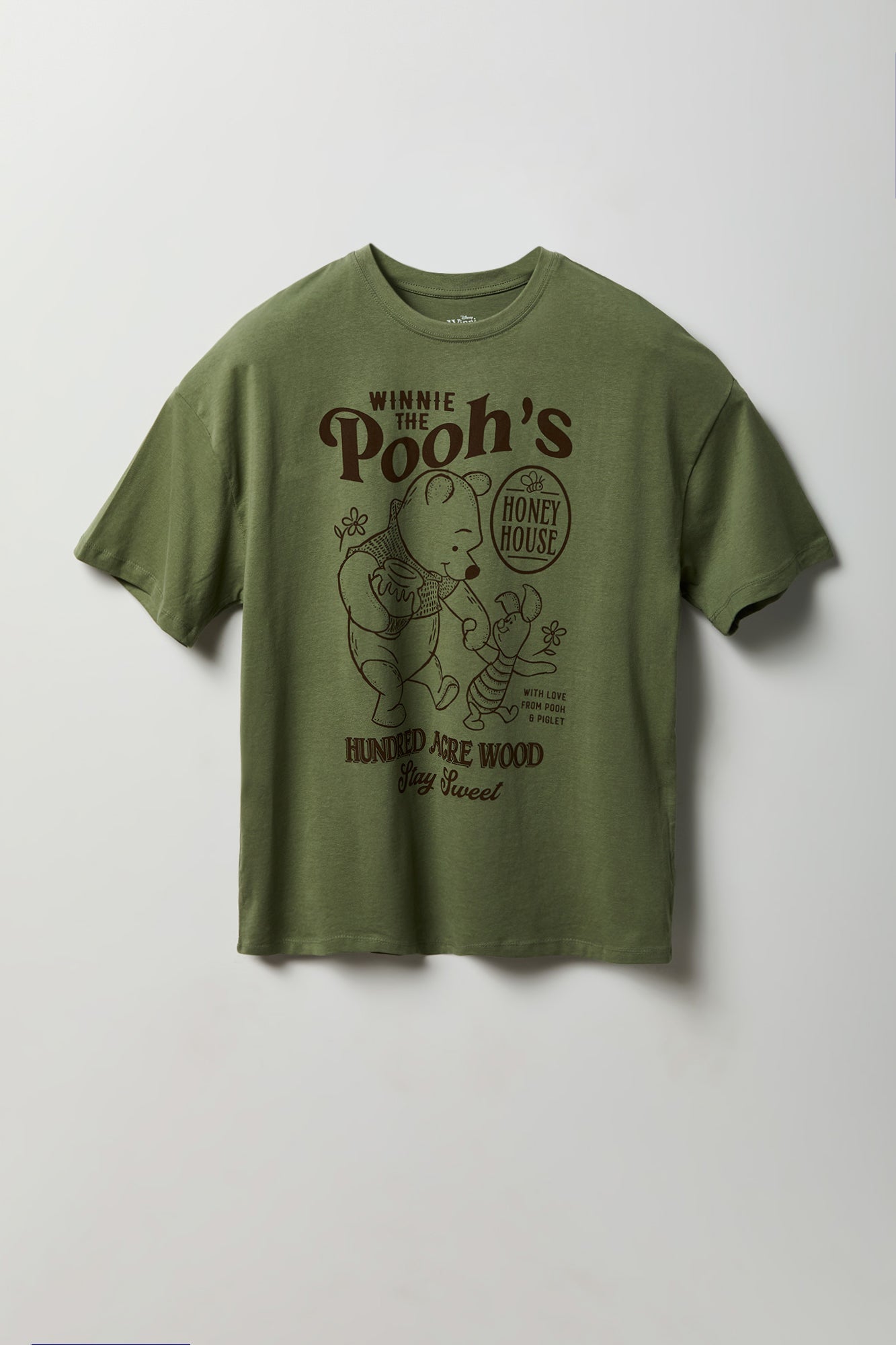 Winnie the Pooh Graphic Oversized T-Shirt