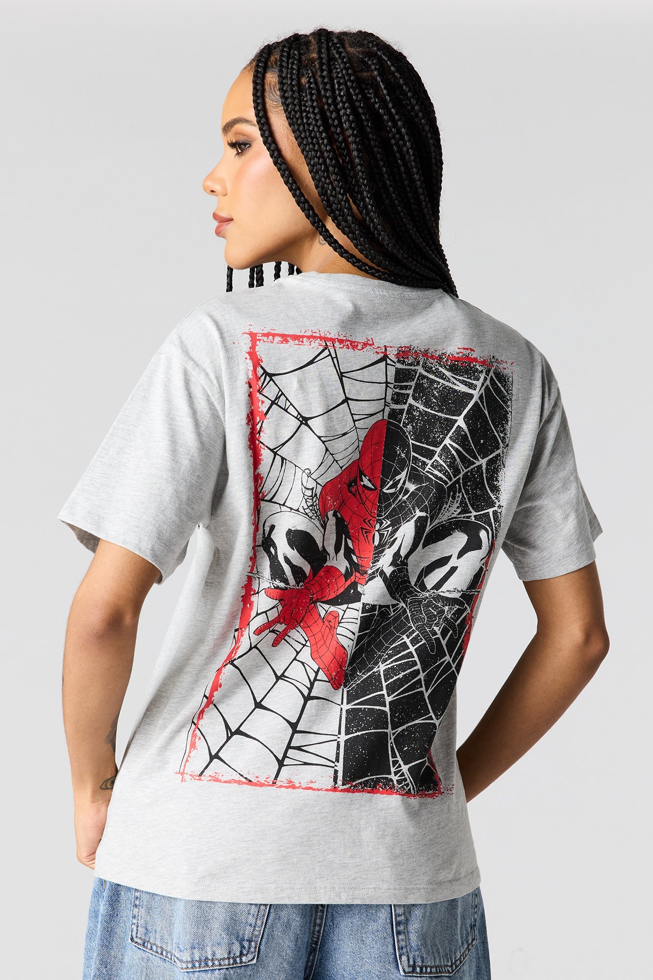 Spider-Man Graphic Boyfriend T-Shirt