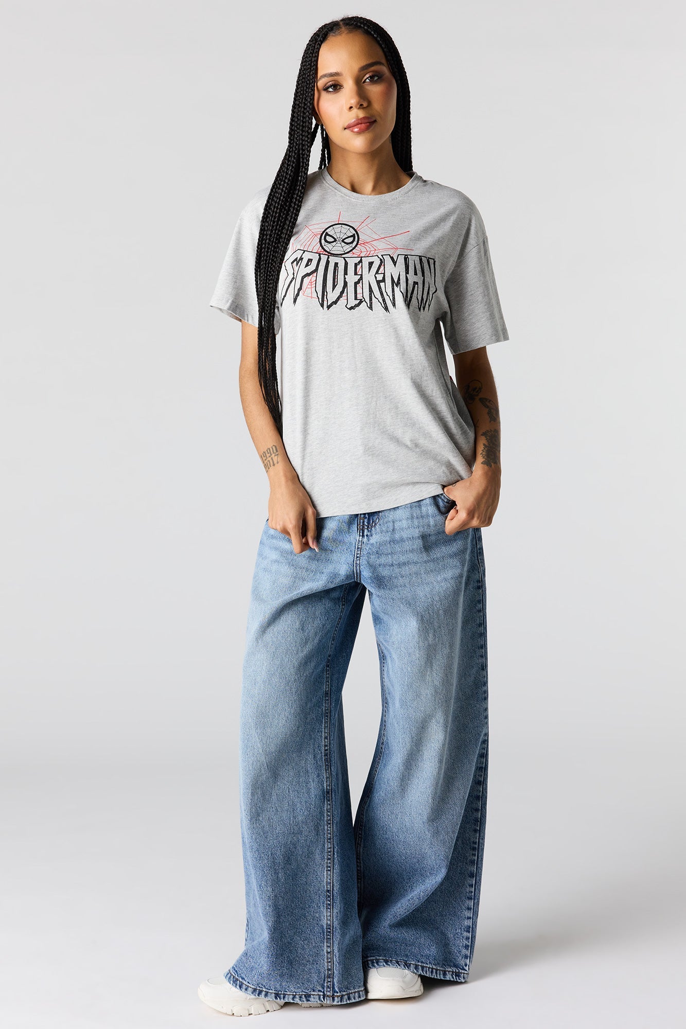 Spider-Man Graphic Boyfriend T-Shirt