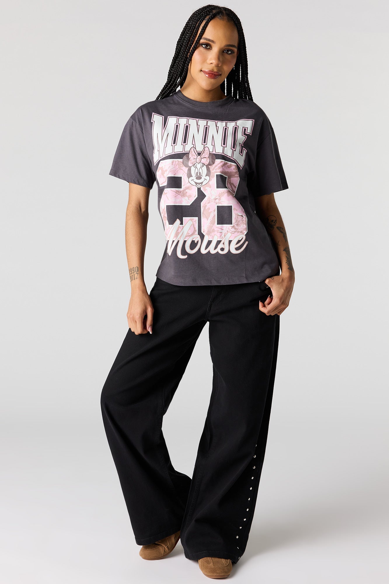 Minnie Graphic Boyfriend T-Shirt