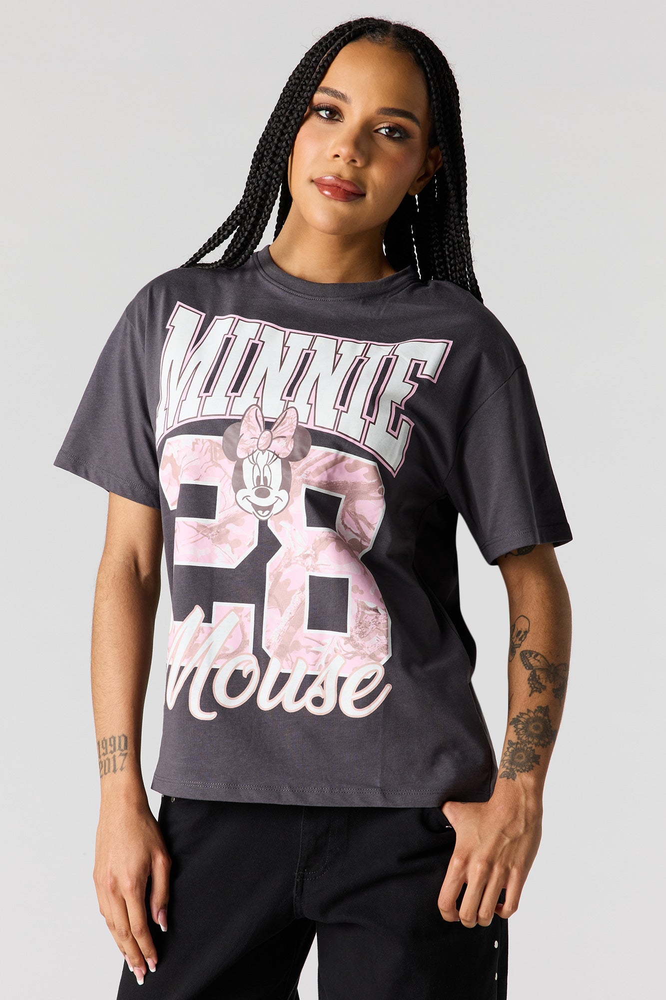 Minnie Graphic Boyfriend T-Shirt
