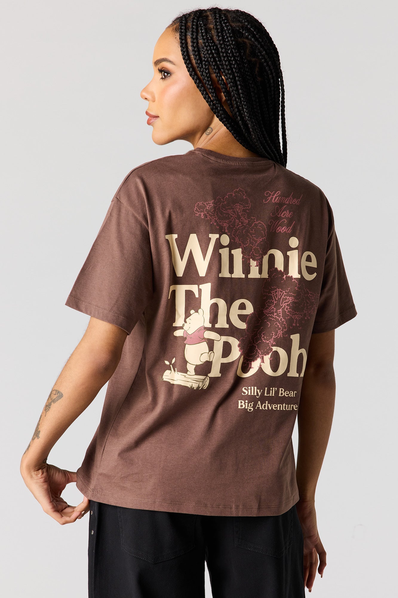 Pooh Graphic Boyfriend T-Shirt