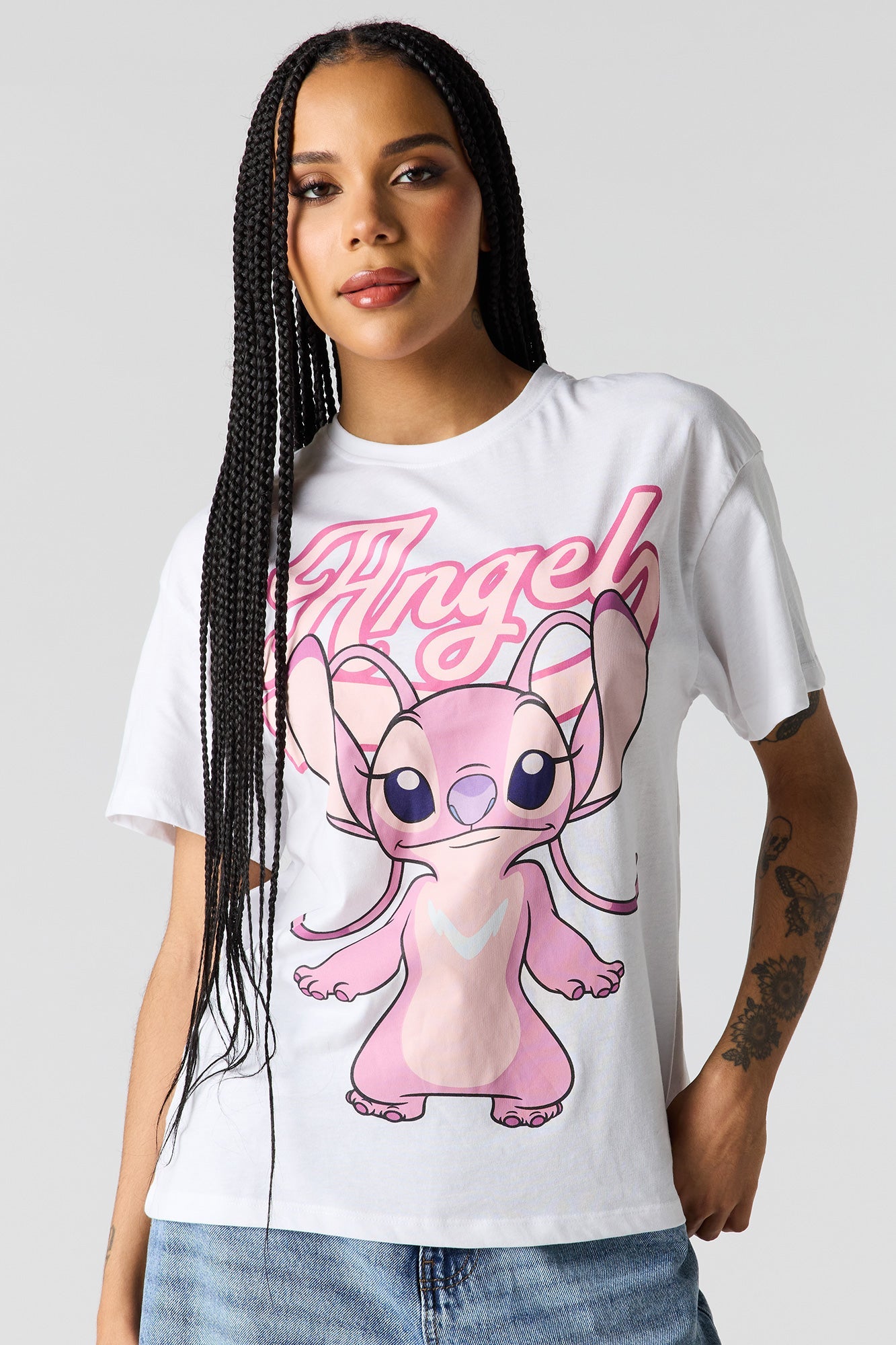 Stitch Graphic Boyfriend T-Shirt