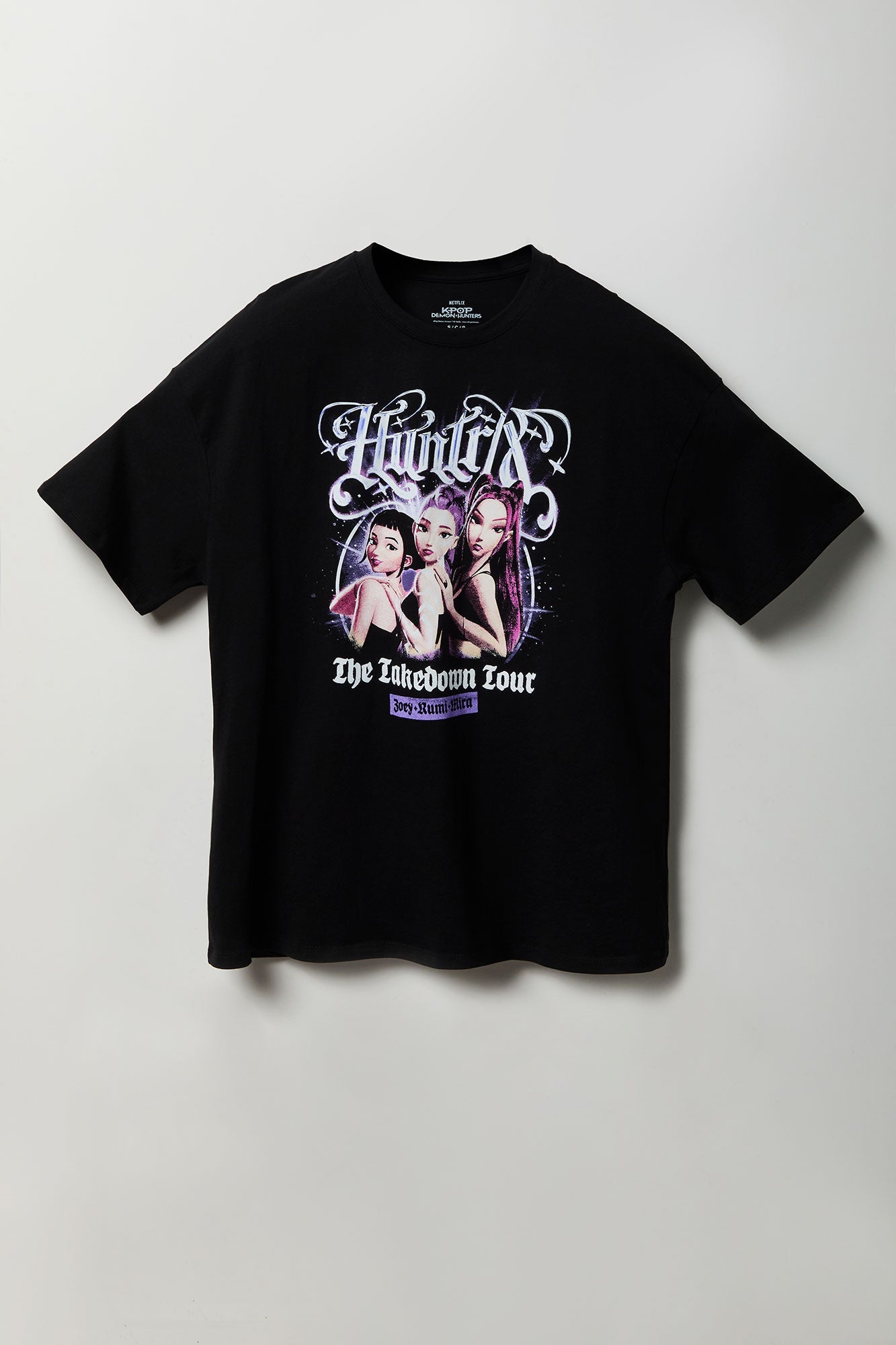 KPop Demon Hunters Graphic Oversized T-Shirt