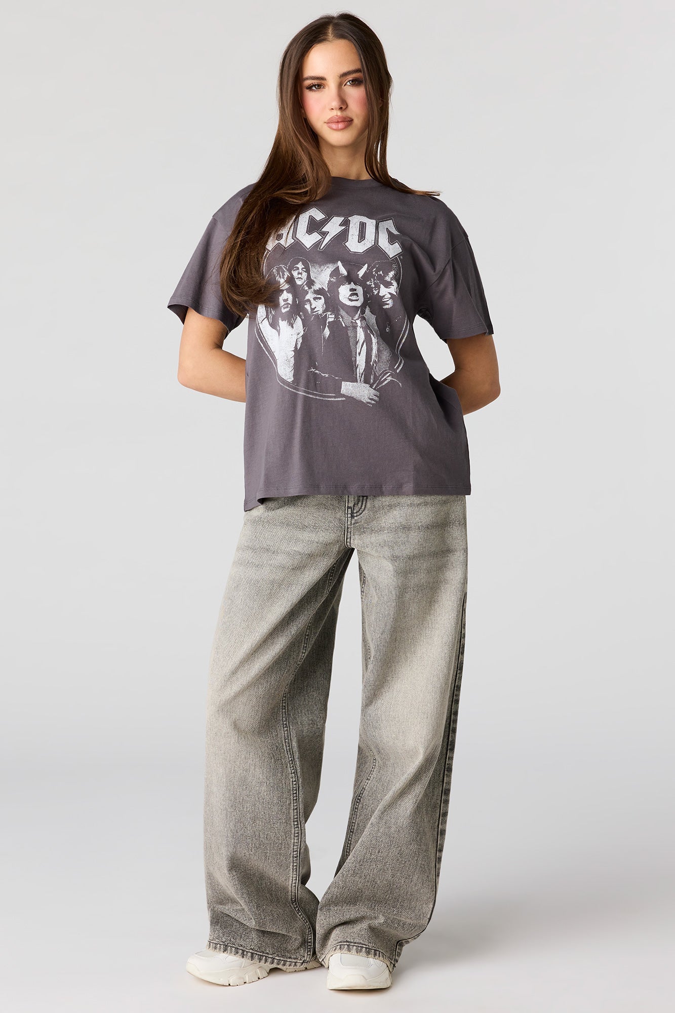 AC/DC Graphic Boyfriend T-Shirt