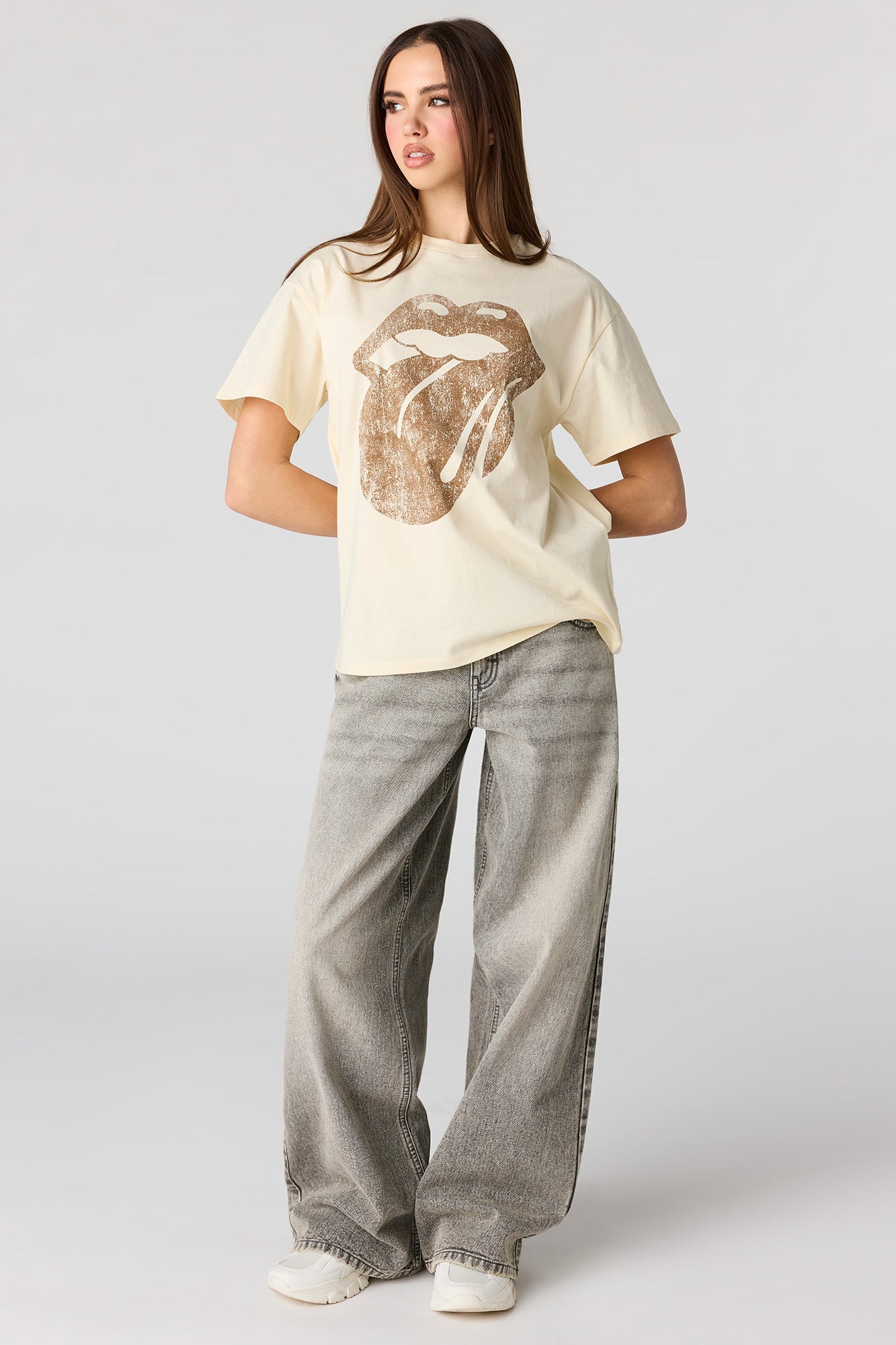 The Rolling Stones Graphic Boyfriend T-Shirt