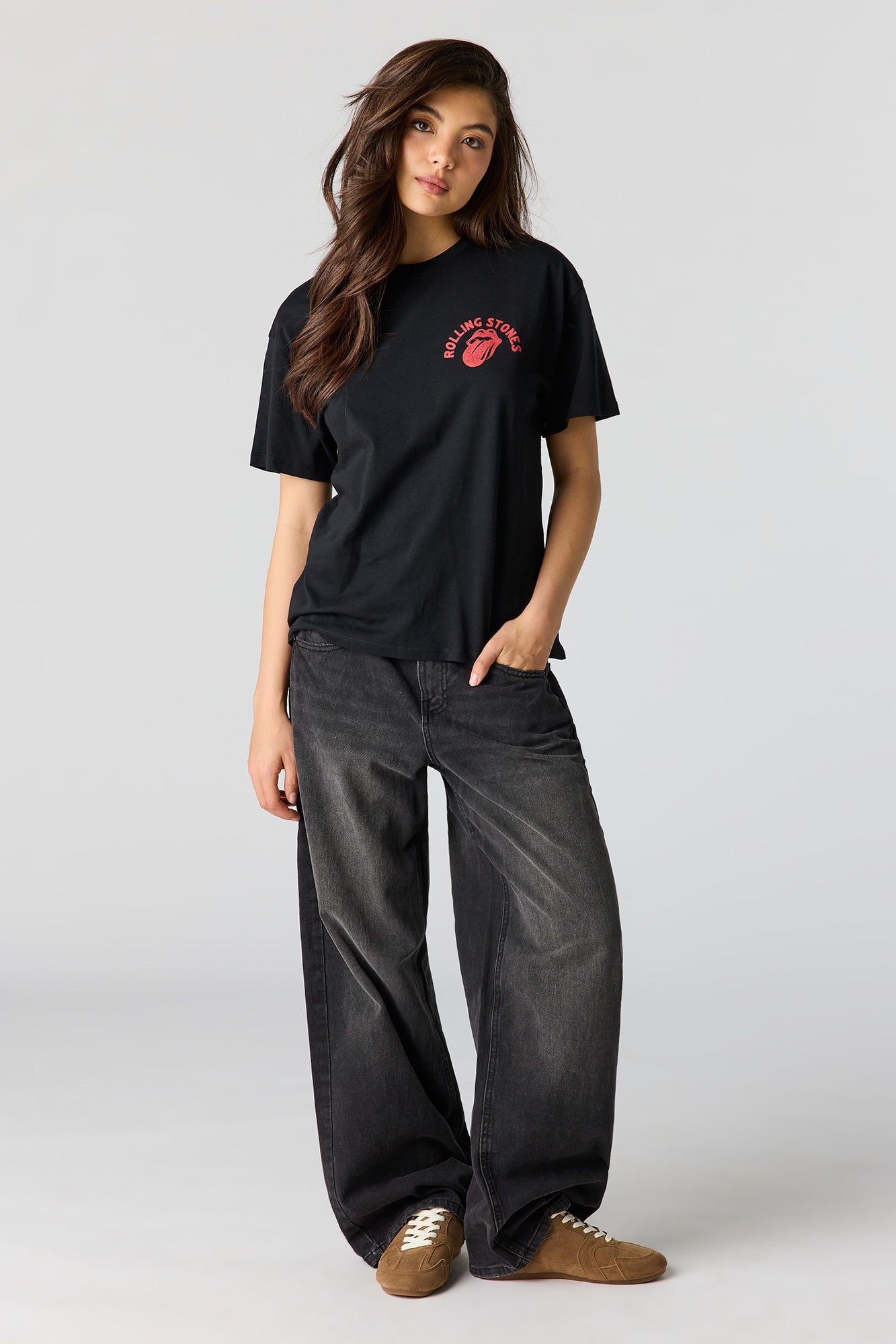 The Rolling Stones Graphic Boyfriend T-Shirt