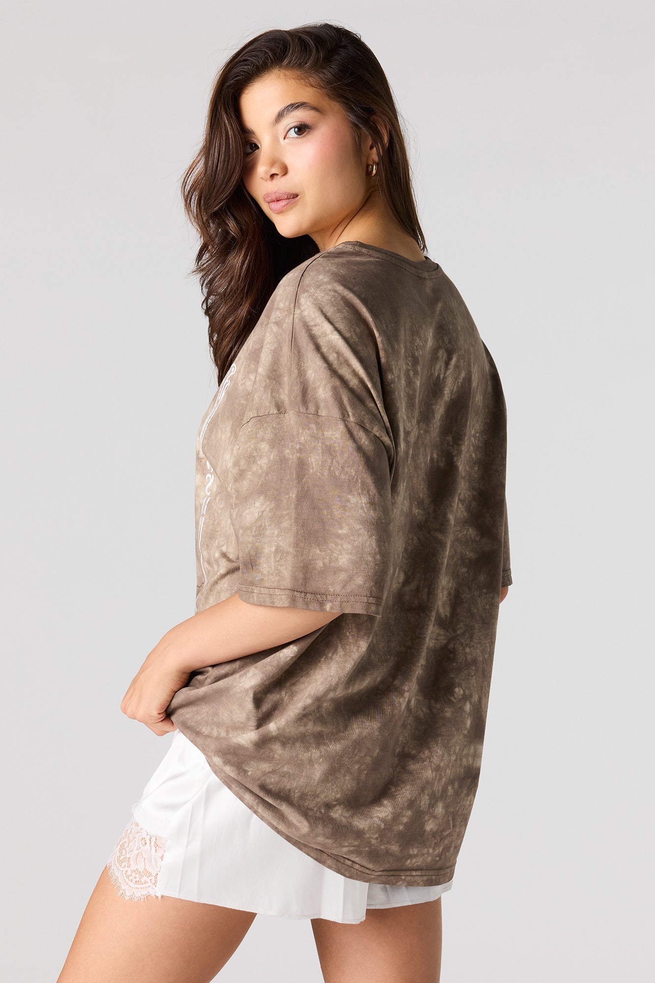Oversized Coors Graphic Washed T-Shirt