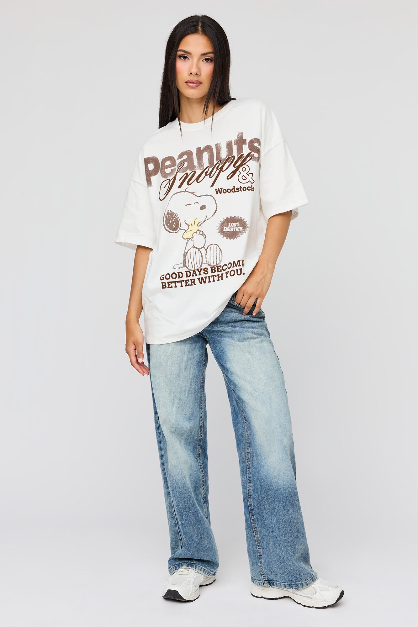Peanuts Graphic Oversized T-Shirt