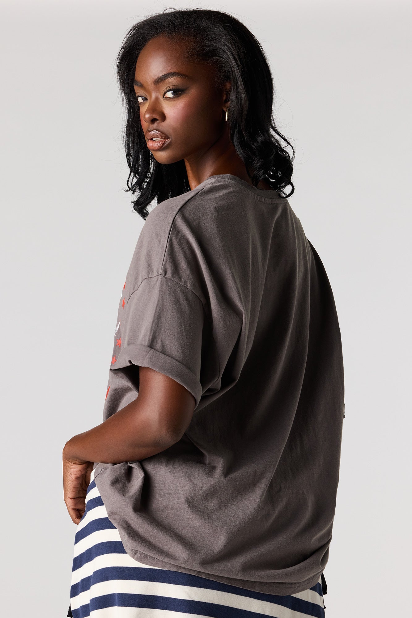 The Rolling Stones Graphic Washed Oversized T-Shirt