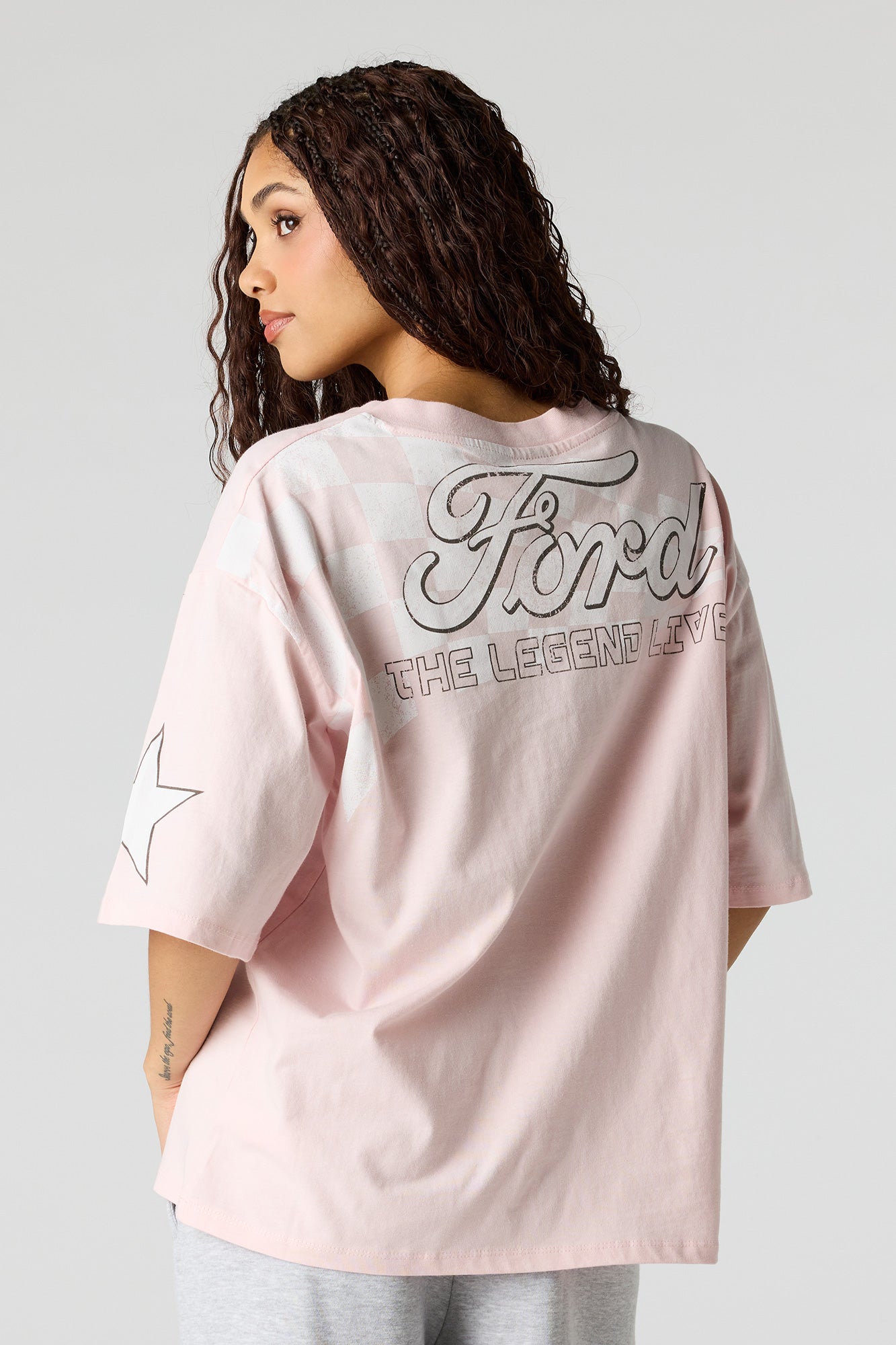 Ford Graphic V-Neck T-Shirt