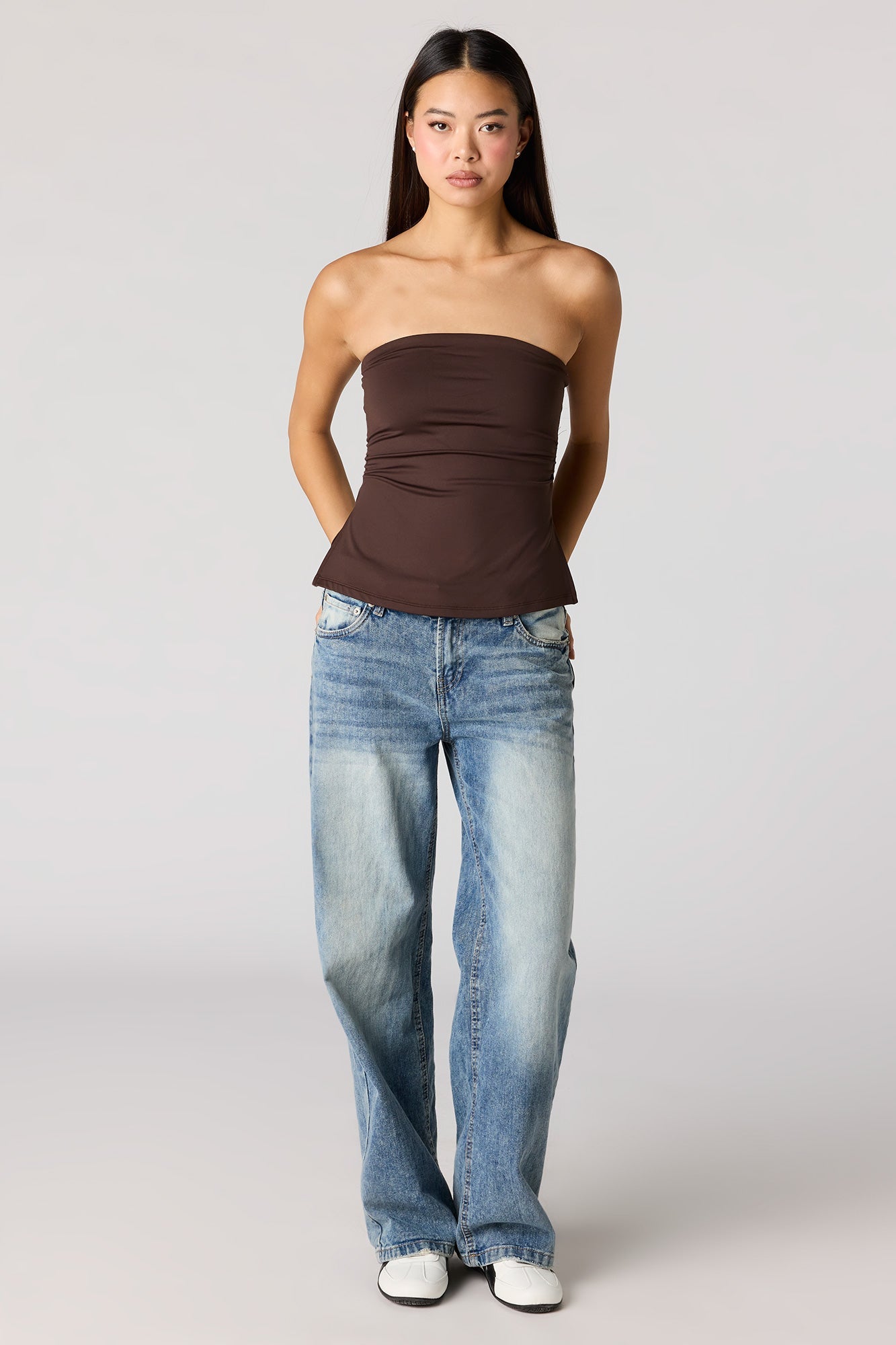 Cinched Tube Top