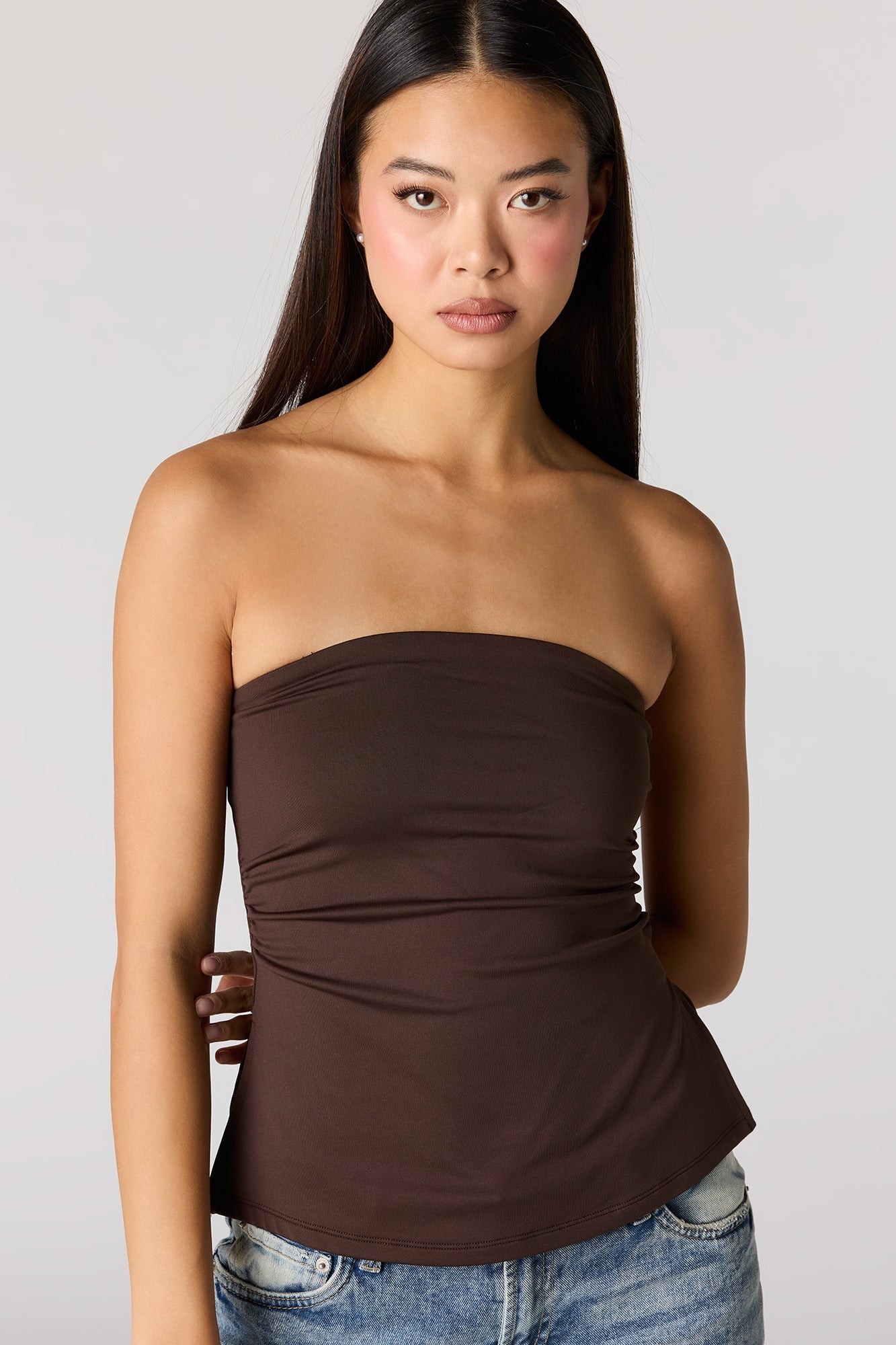 Cinched Tube Top