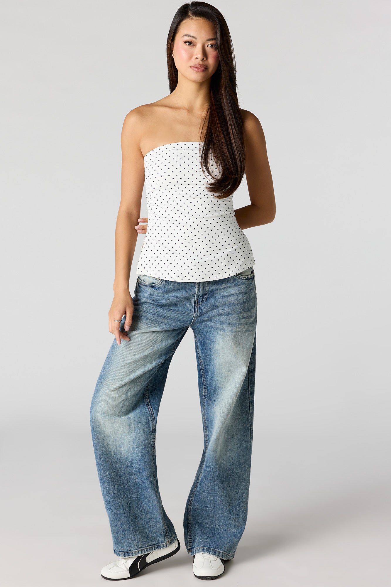 Cinched Tube Top