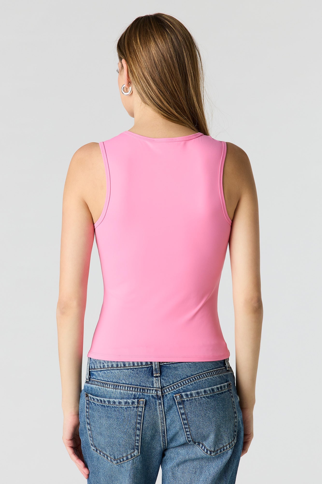 Luxe Heavy Contour Scoop Neck Tank