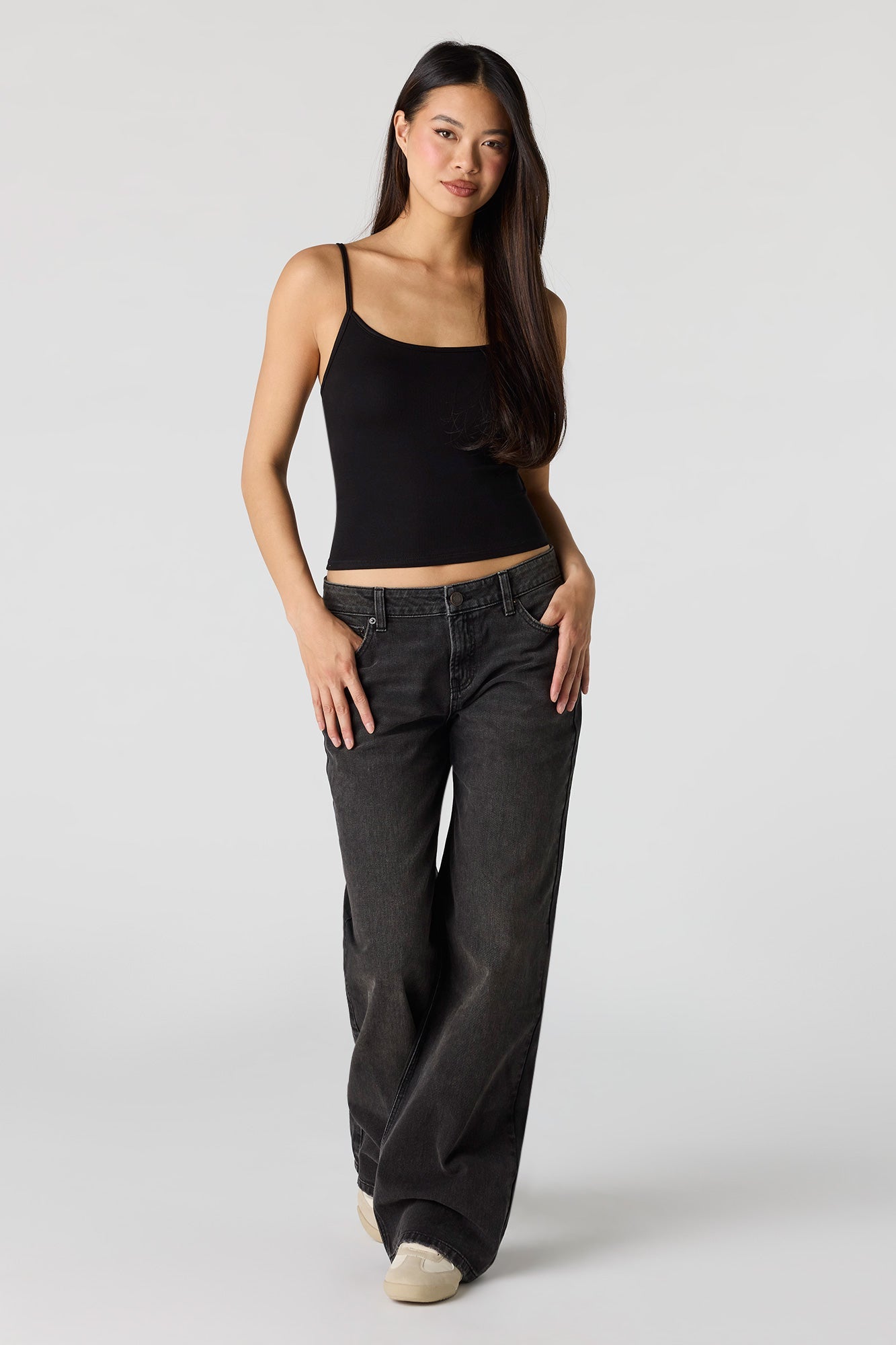 Braless Scoop Neck Cami
