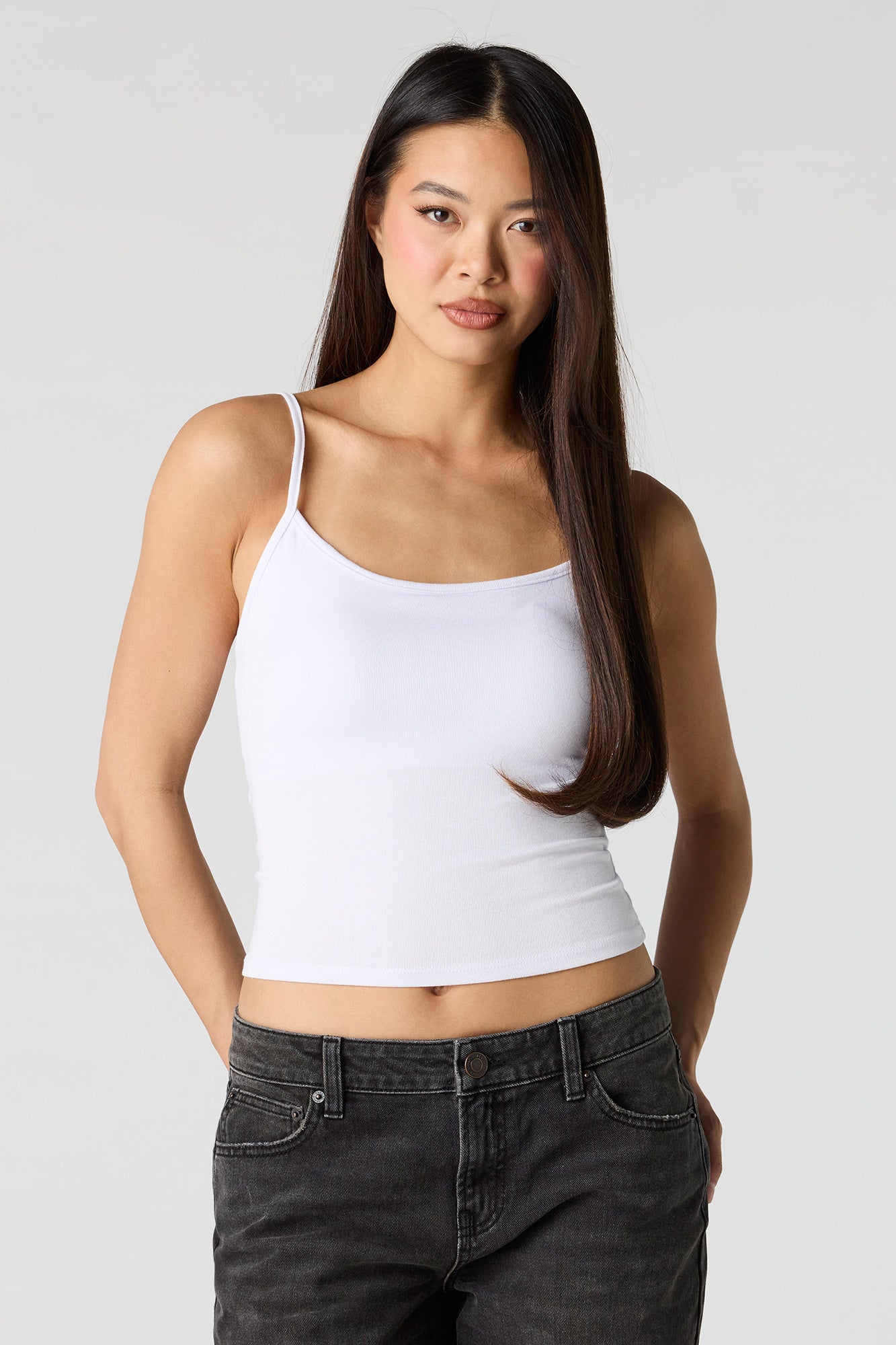 Braless Scoop Neck Cami