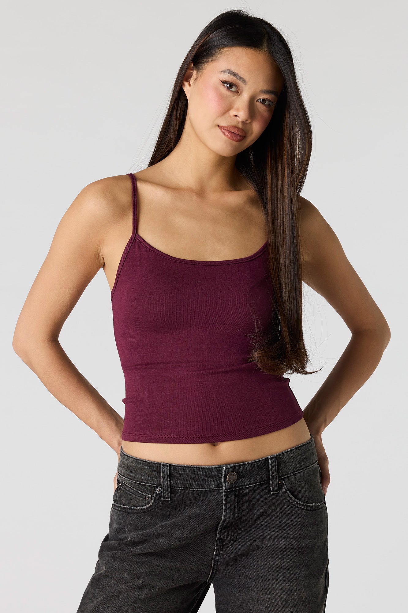 Braless Scoop Neck Cami