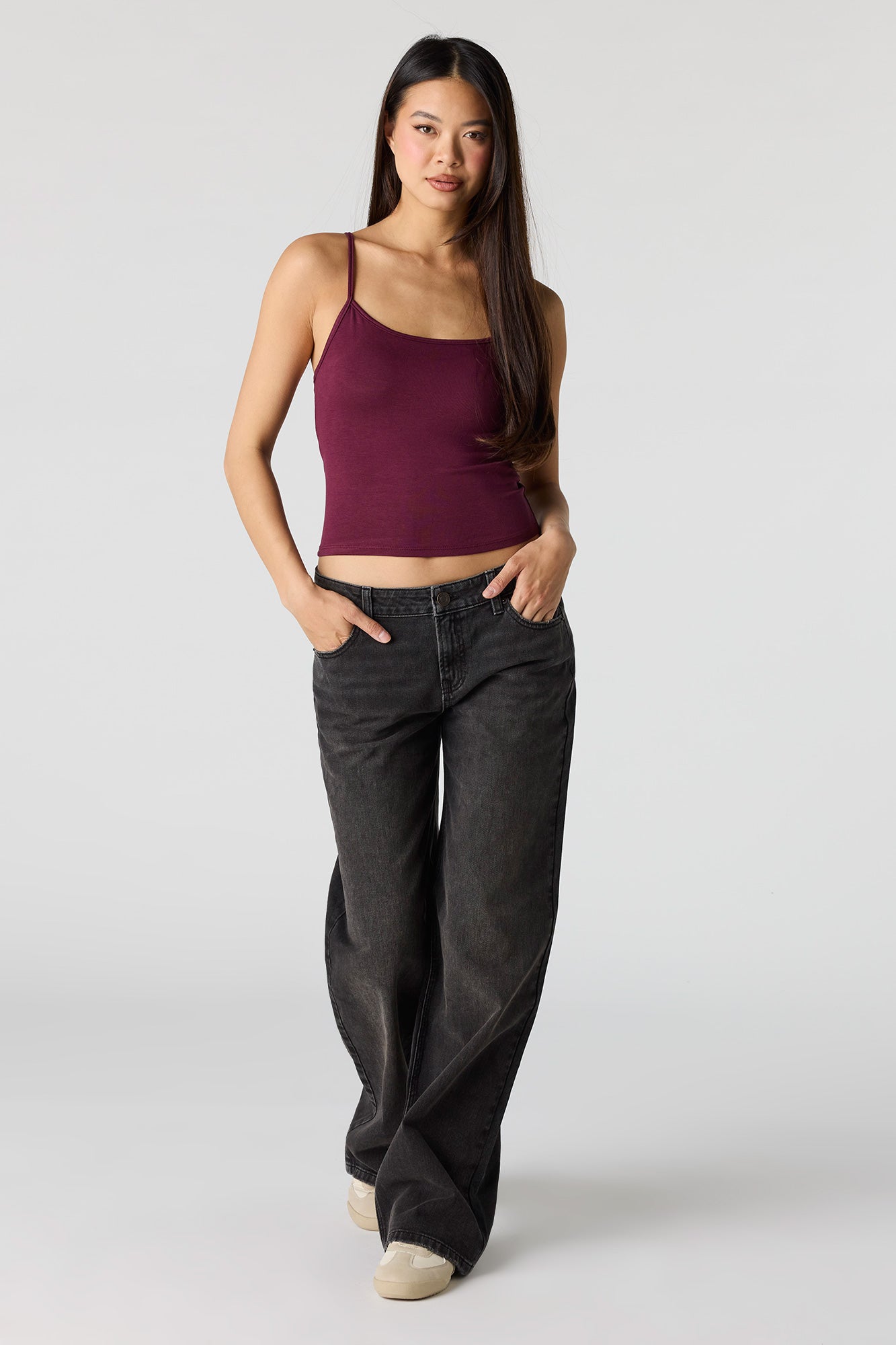 Braless Scoop Neck Cami