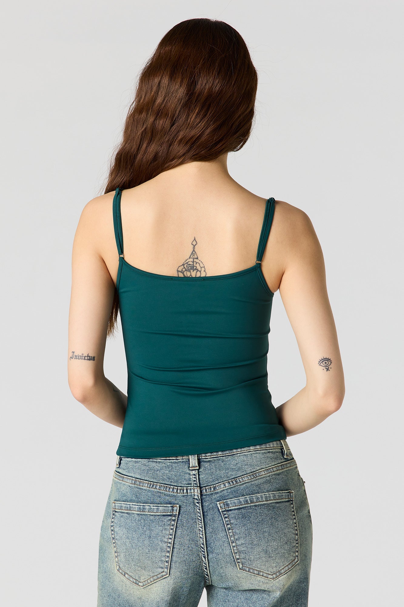 Luxe Heavy Contour Scoop Neck Cami