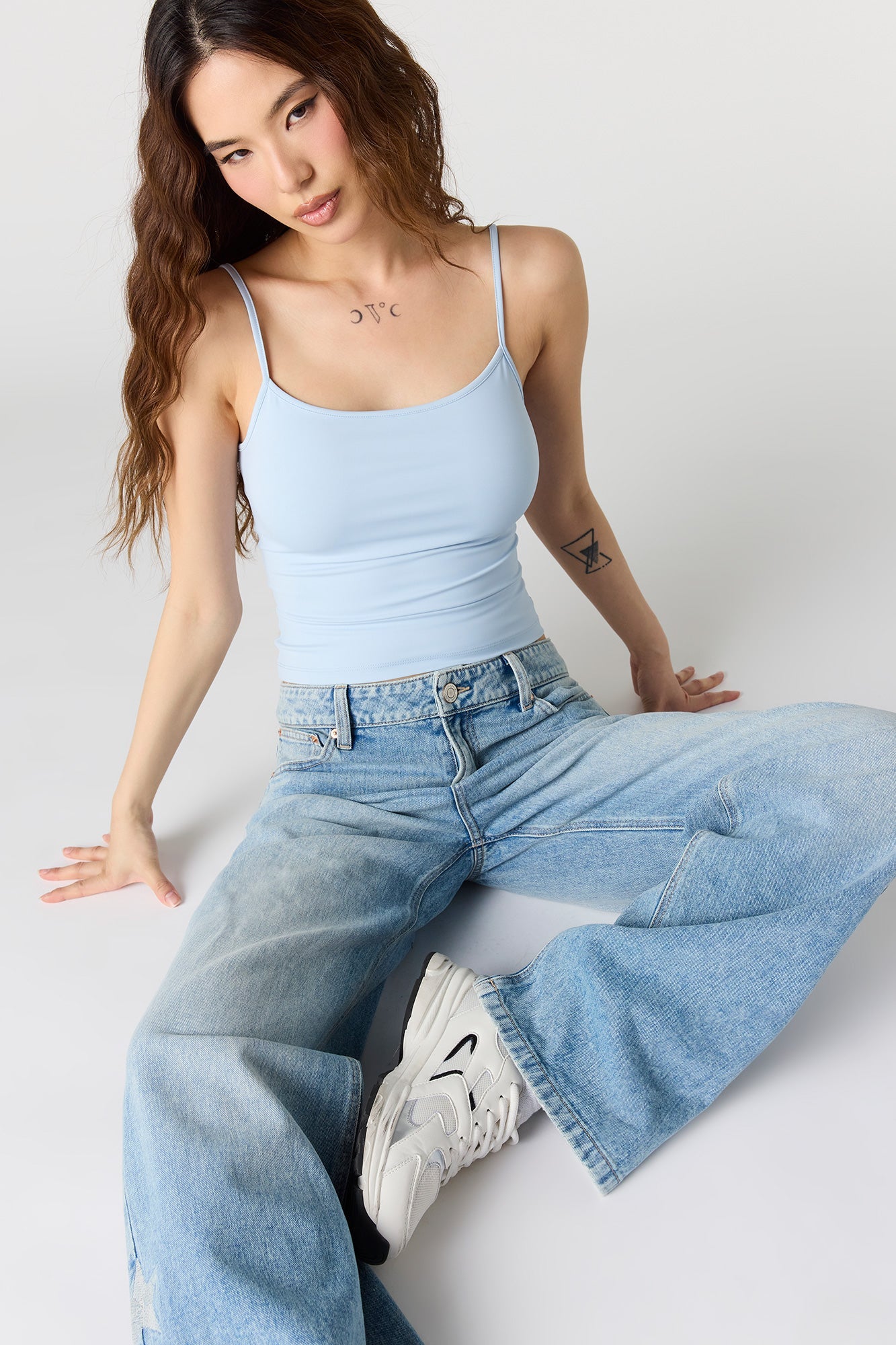 Luxe Heavy Contour Scoop Neck Cami