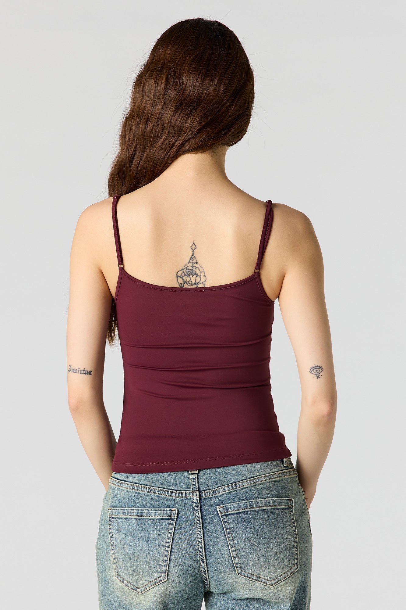 Luxe Heavy Contour Scoop Neck Cami