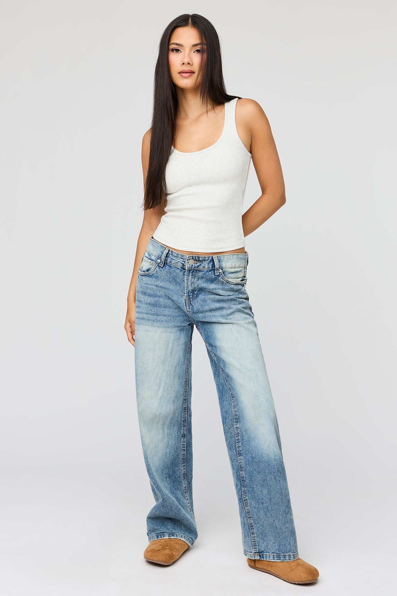 Braless Ribbed Tank