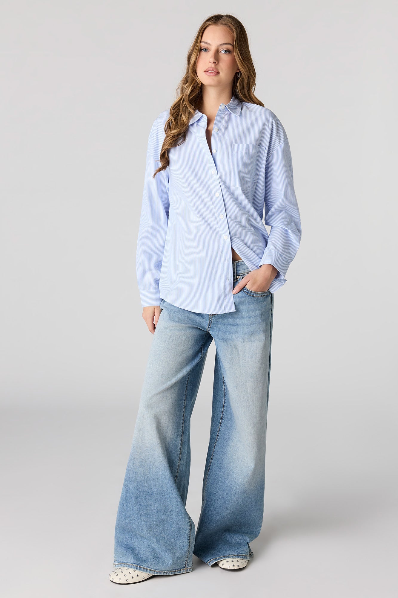 Soho Stretch Low Rise Super Baggy Medium Jean