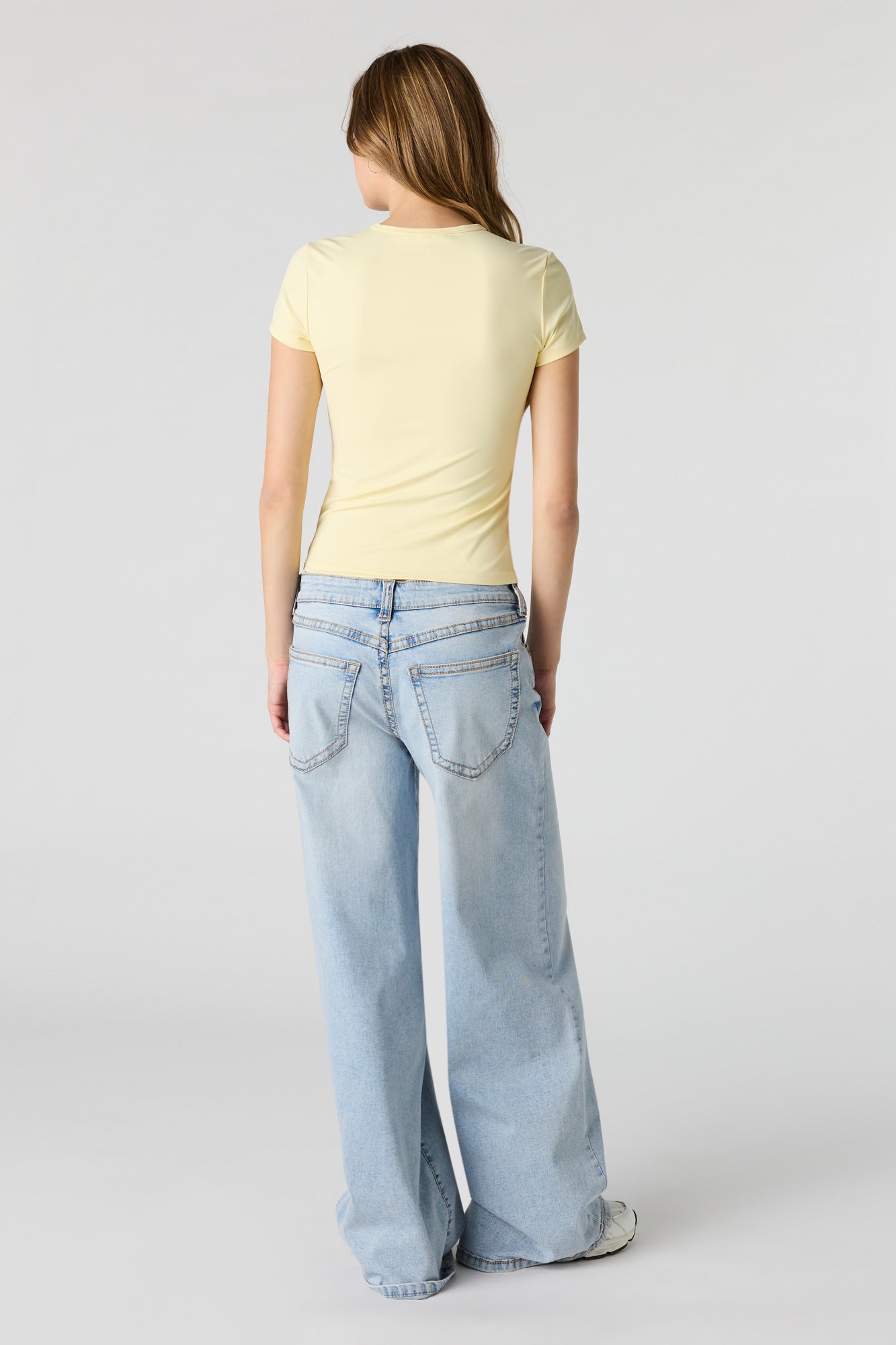 Soho Stretch Low Rise Super Baggy Light Jean