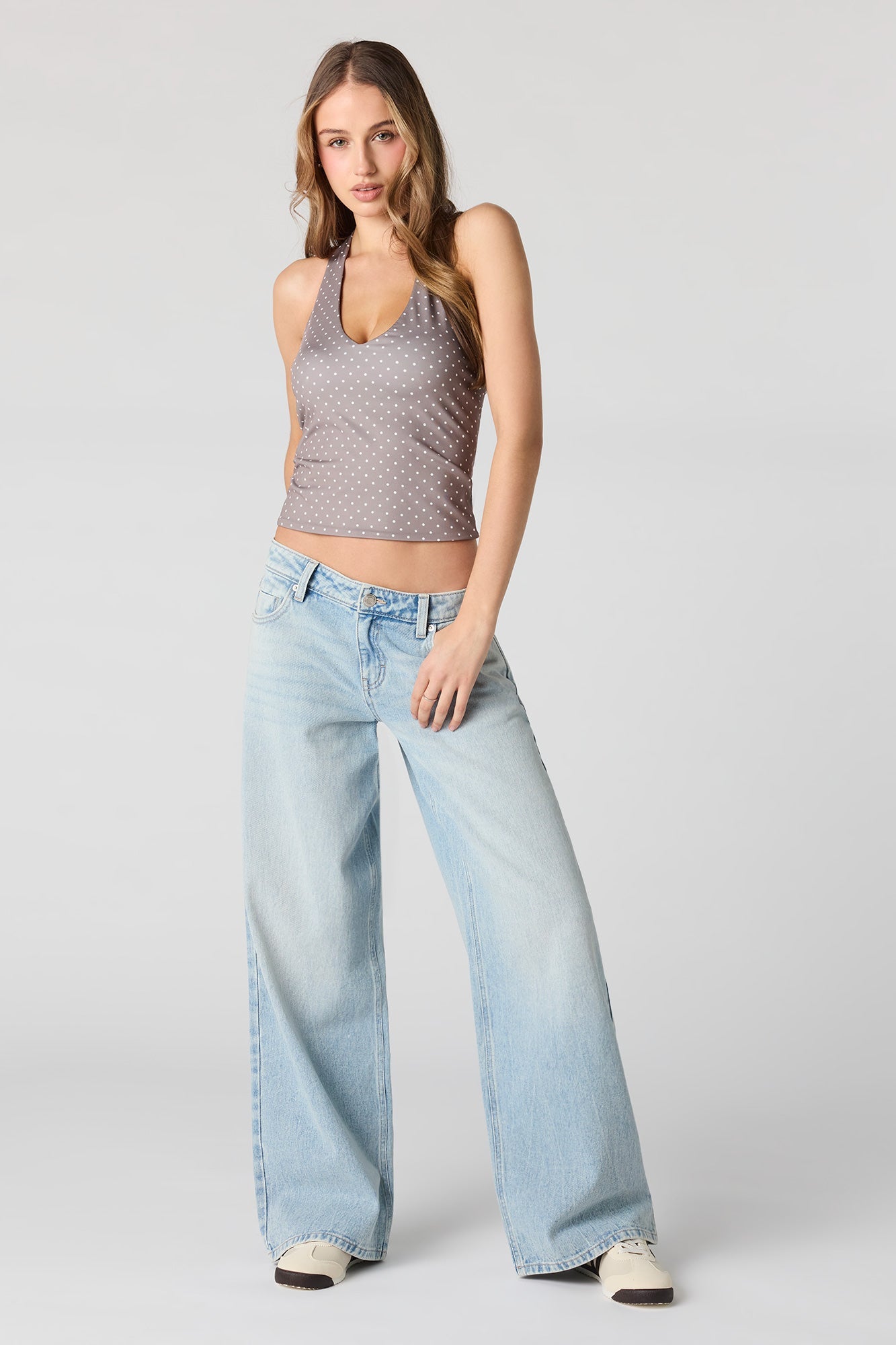London Low Rise Super Baggy Light Jean