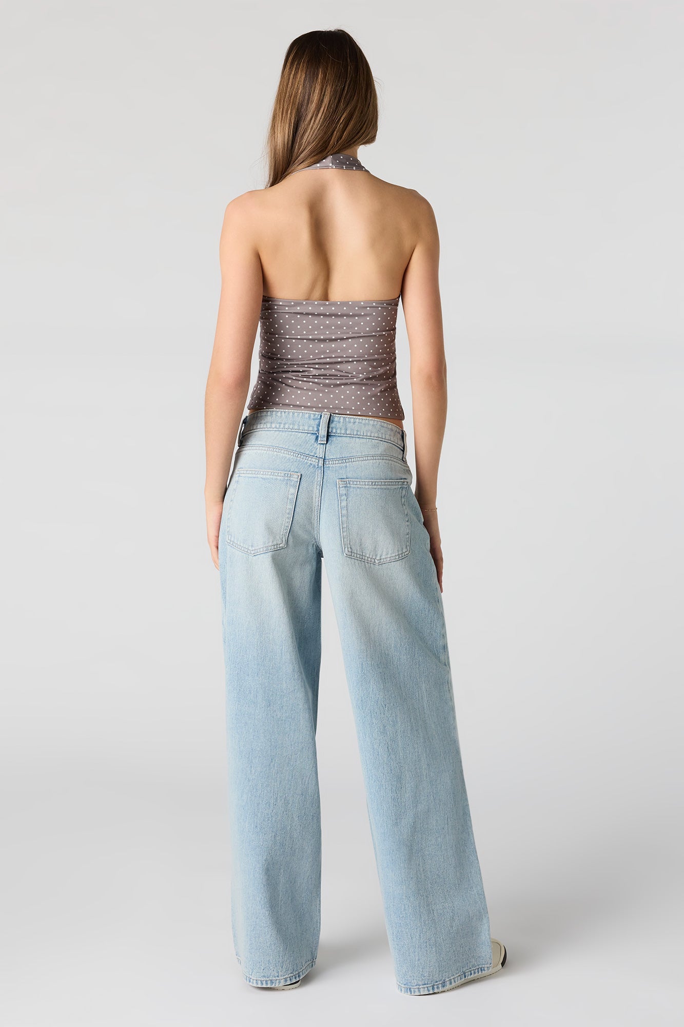 London Low Rise Super Baggy Light Jean