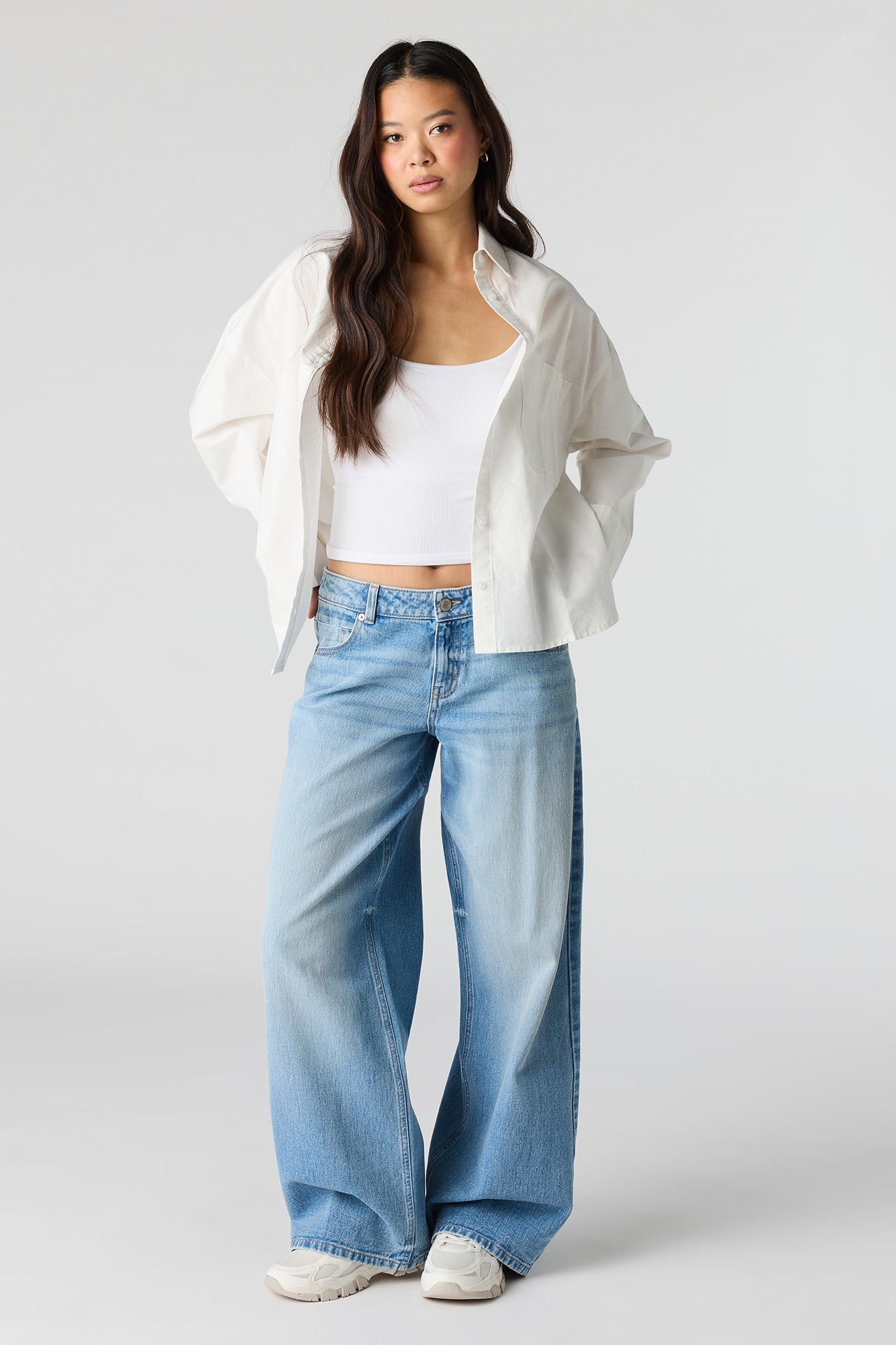 London Low Rise Super Baggy Medium Jean