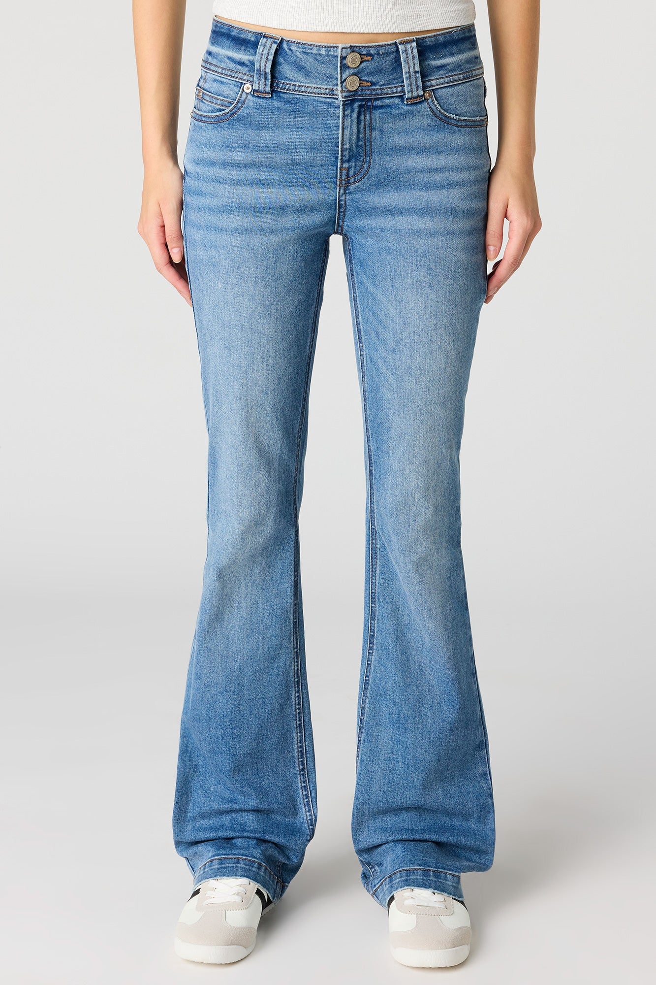 Stretch Low Rise Bootcut Medium Jean